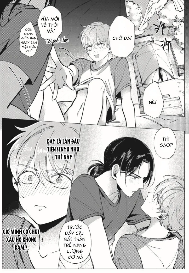 Vào ngày tận thế, tôi vẫn muốn được bên cậu Chapter 5 Trang 23
