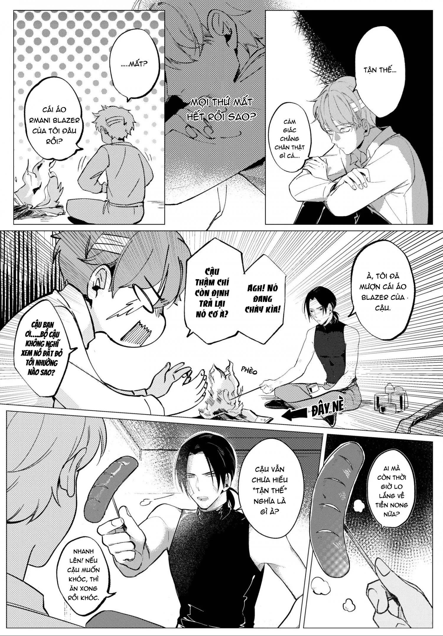 Vào ngày tận thế, tôi vẫn muốn được bên cậu Chapter 1 Trang 14