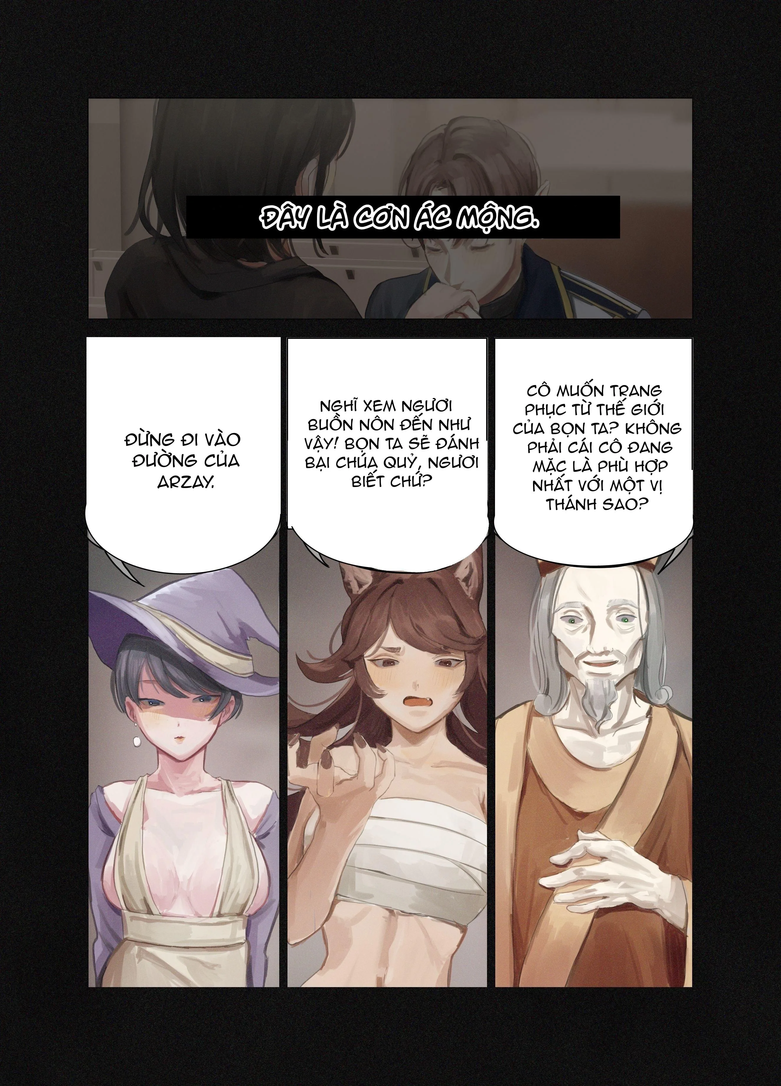 HOÀN Thánh Nữ Cố Gắng Thoát Khỏi Harem và Yandere - Mal Chapter 1 Trang 3