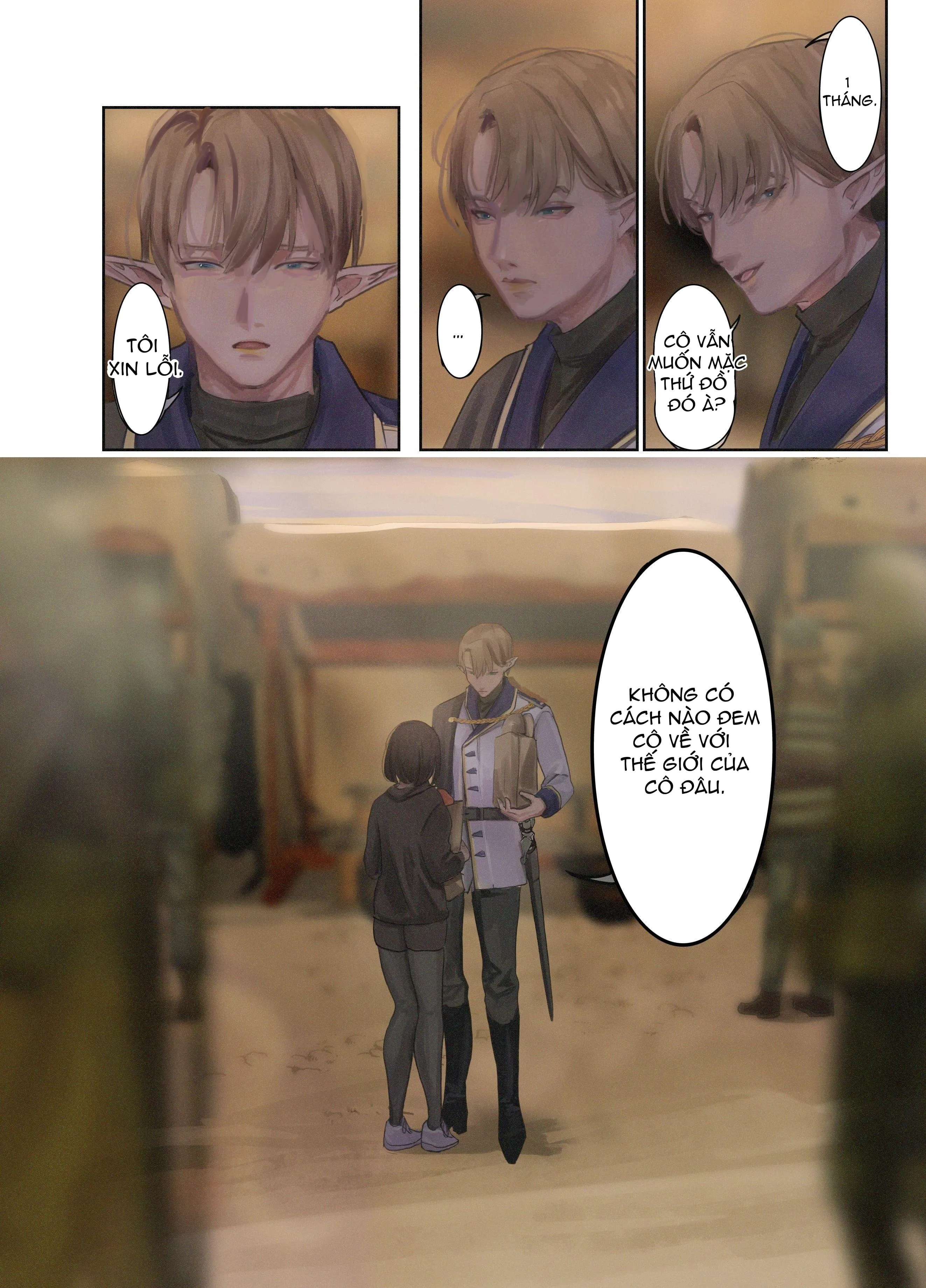 HOÀN Thánh Nữ Cố Gắng Thoát Khỏi Harem và Yandere - Mal Chapter 1 Trang 4