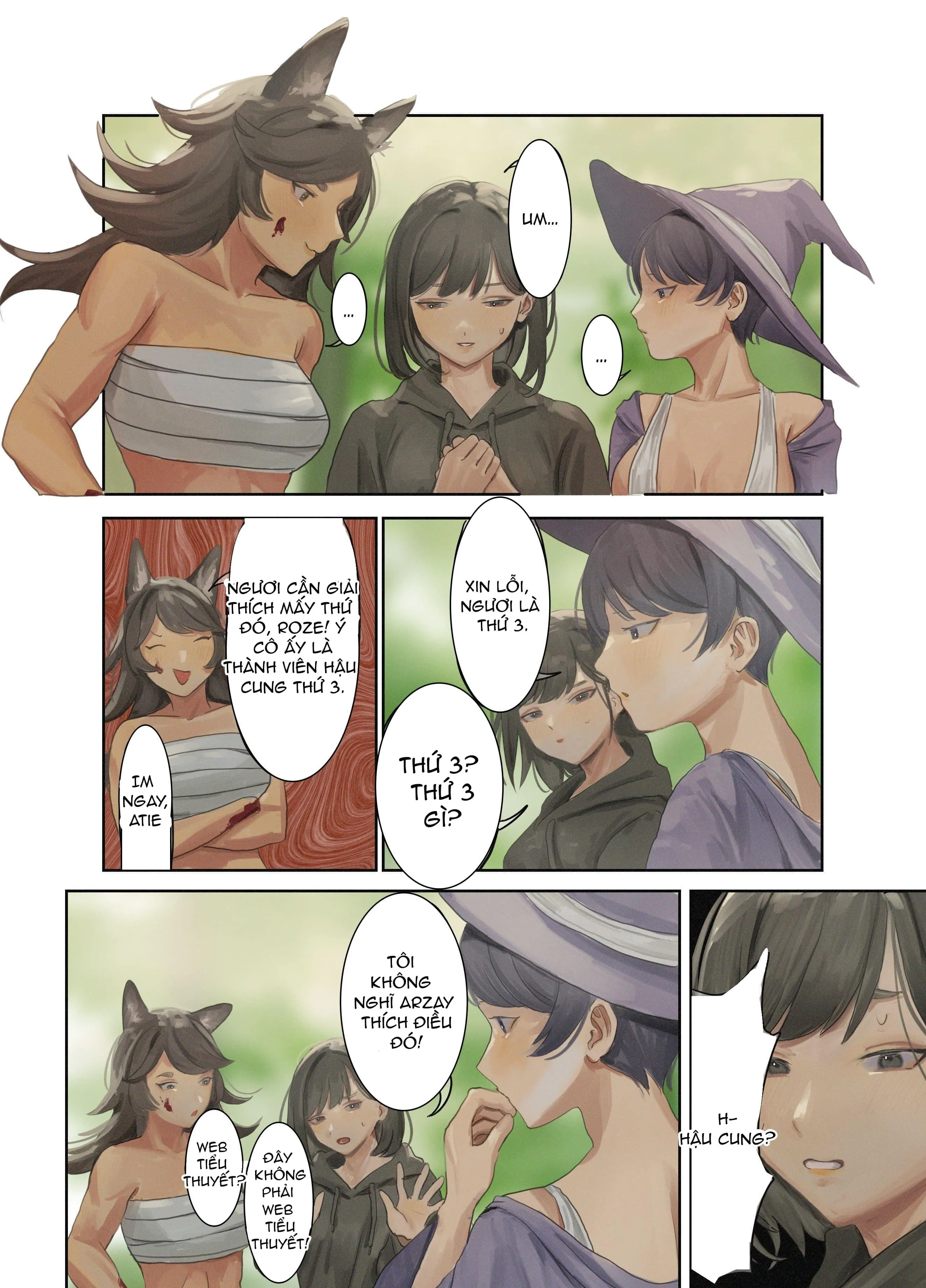 HOÀN Thánh Nữ Cố Gắng Thoát Khỏi Harem và Yandere - Mal Chapter 1 Trang 6