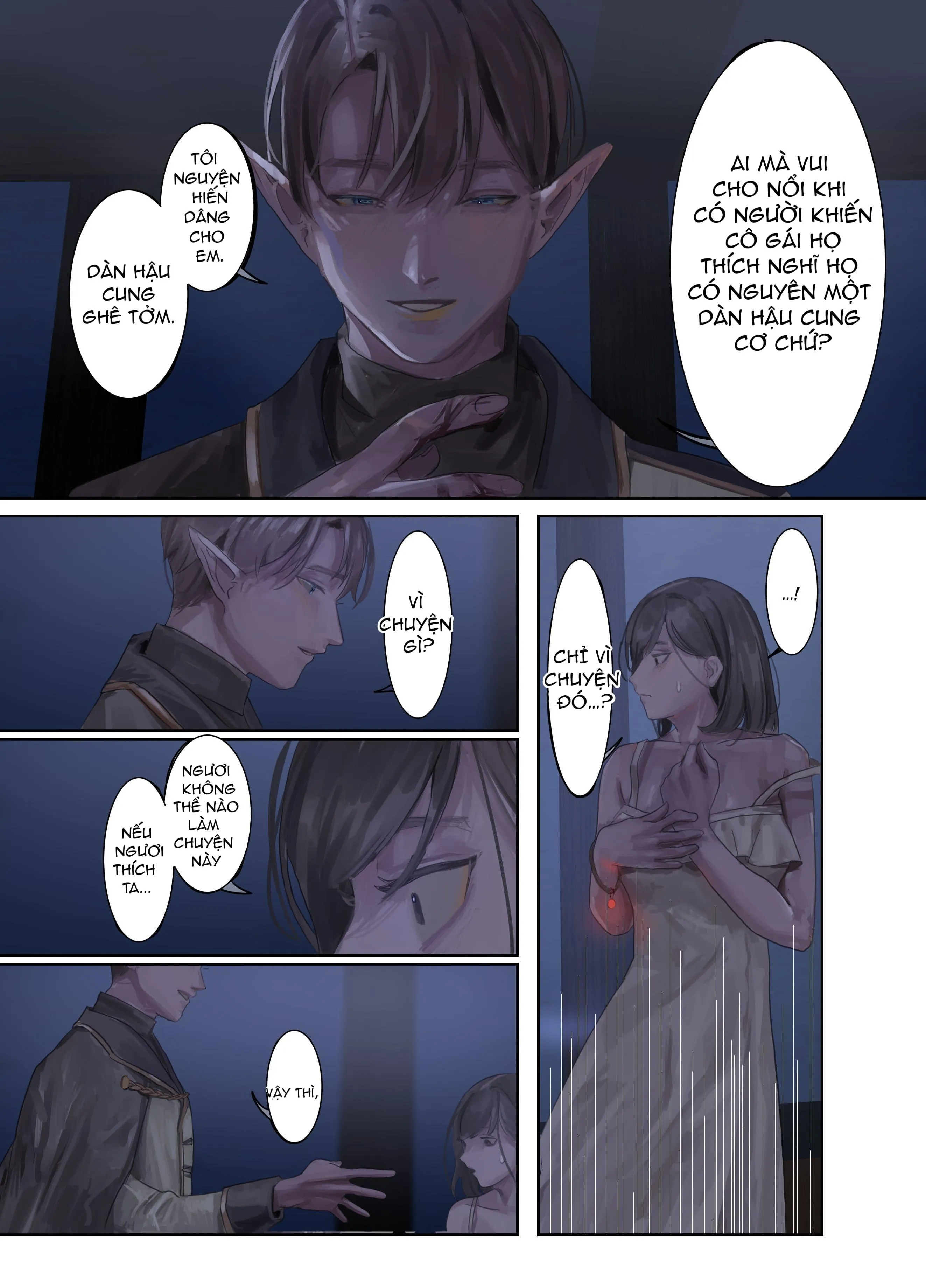 HOÀN Thánh Nữ Cố Gắng Thoát Khỏi Harem và Yandere - Mal Chapter 1 Trang 11