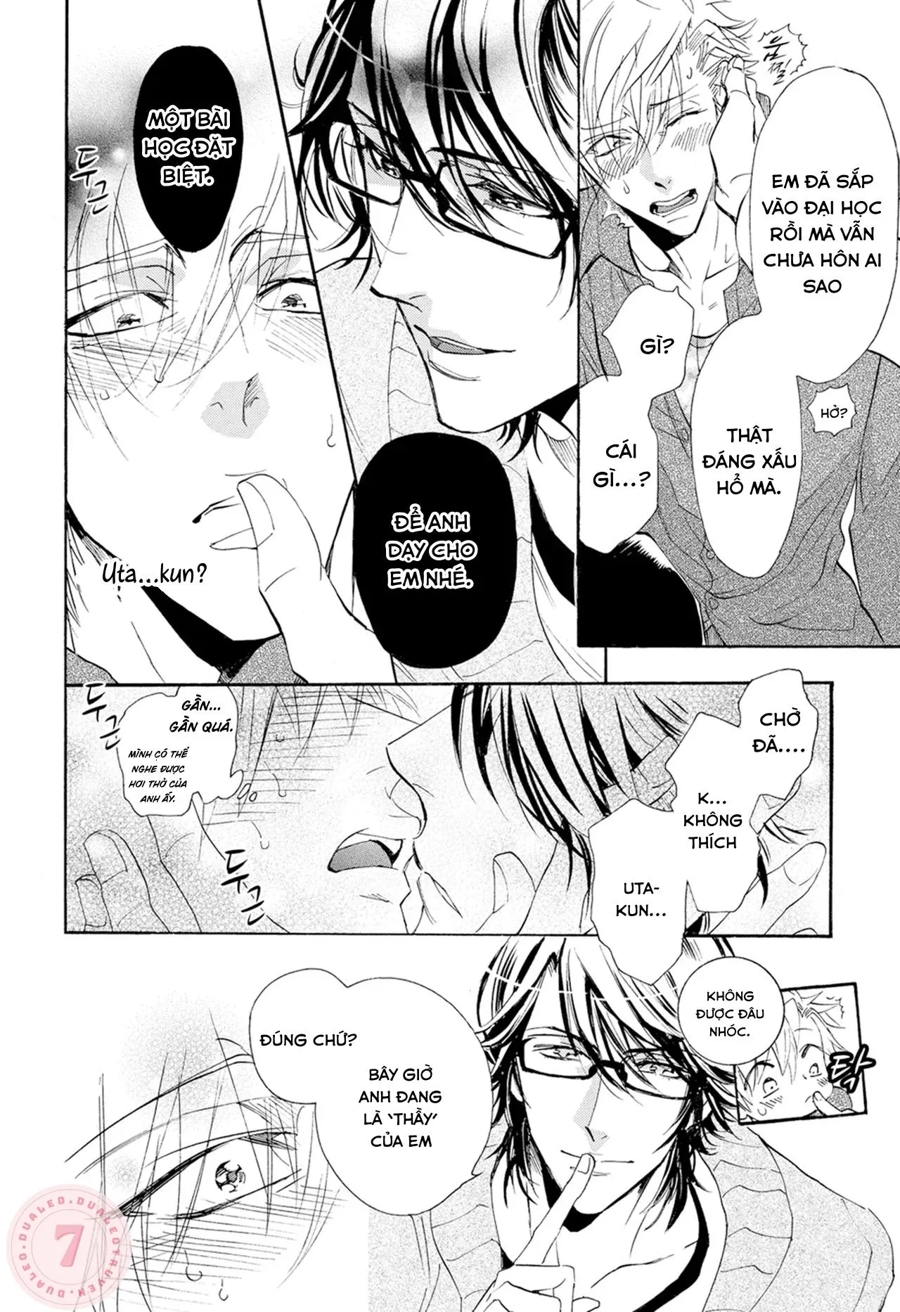 [Hoàn] Thầy ơi, dạy em đi Chapter 1 Trang 11