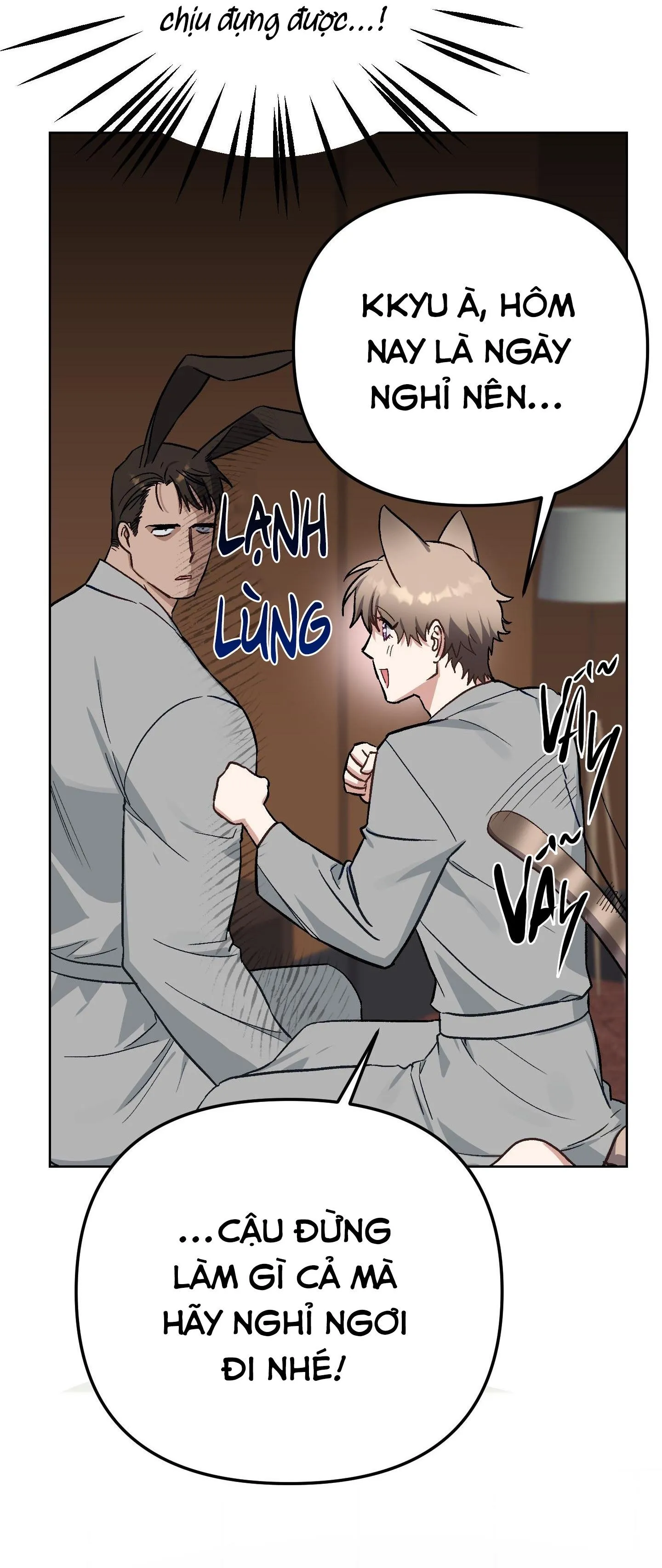 THỎ NHỎ XUẤT TINH TRONG 3 GIÂY (END) Chapter 11 Trang 23