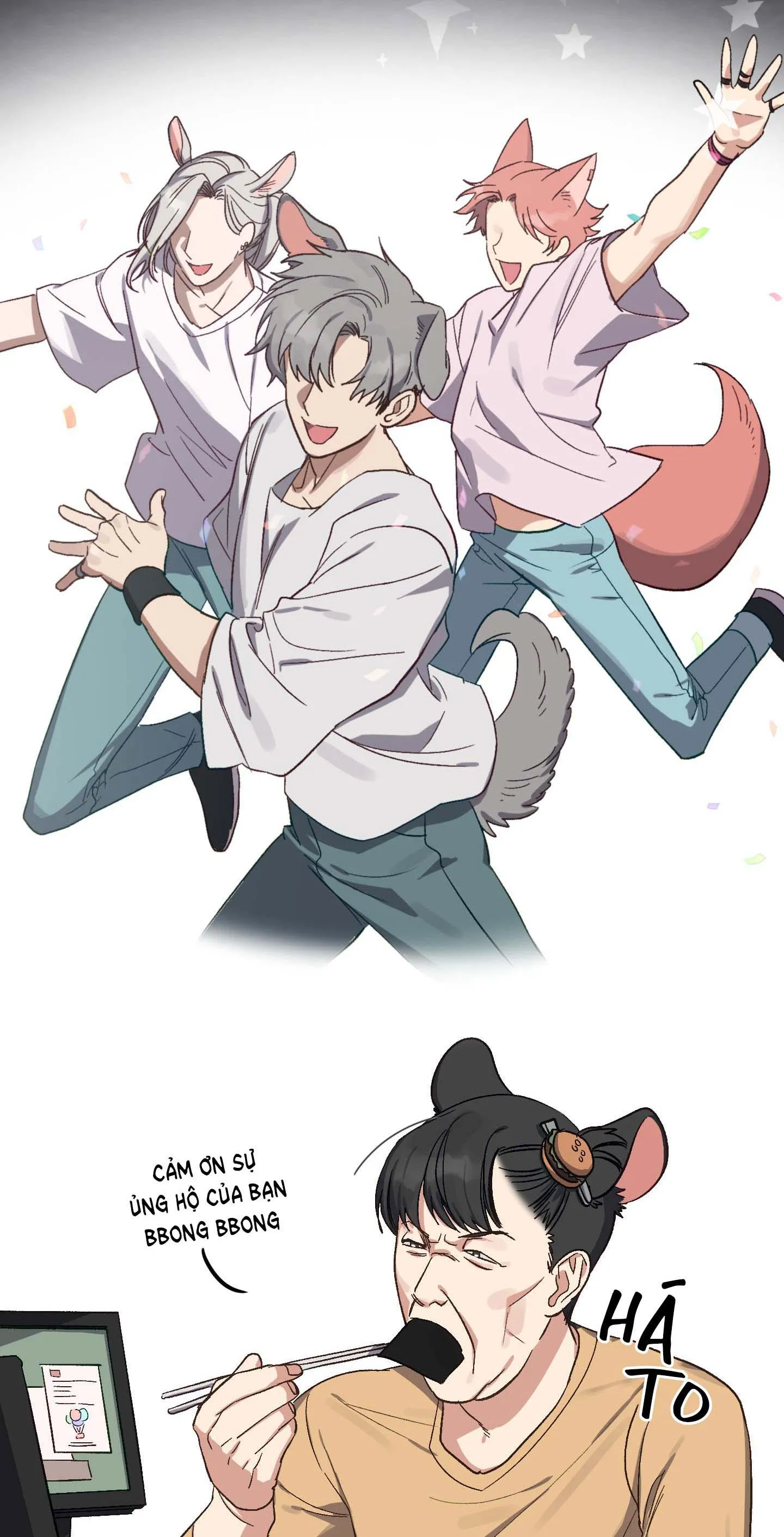 THỎ NHỎ XUẤT TINH TRONG 3 GIÂY (END) Chapter 1 Trang 14