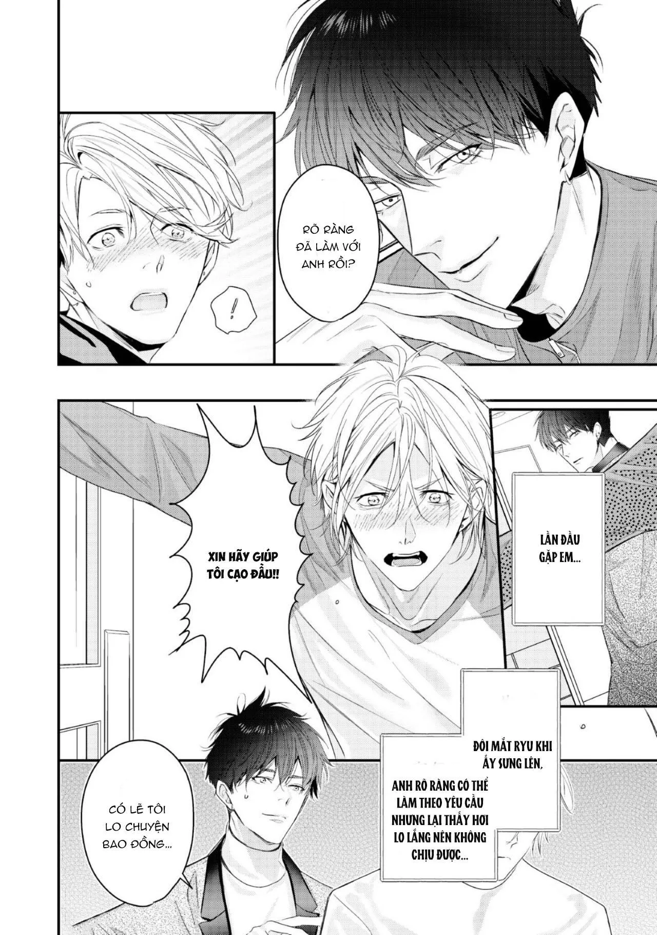 Tình khúc 3P Chapter 3 Trang 11