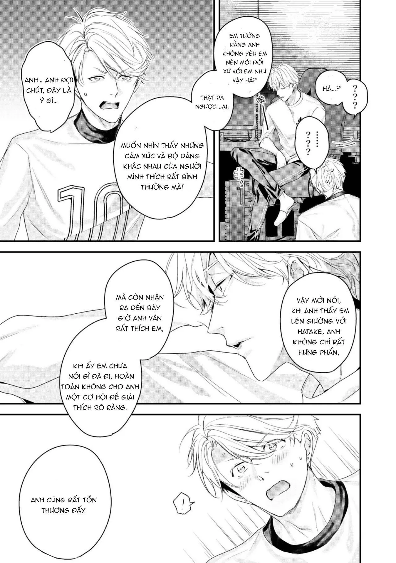 Tình khúc 3P Chapter 3 Trang 22