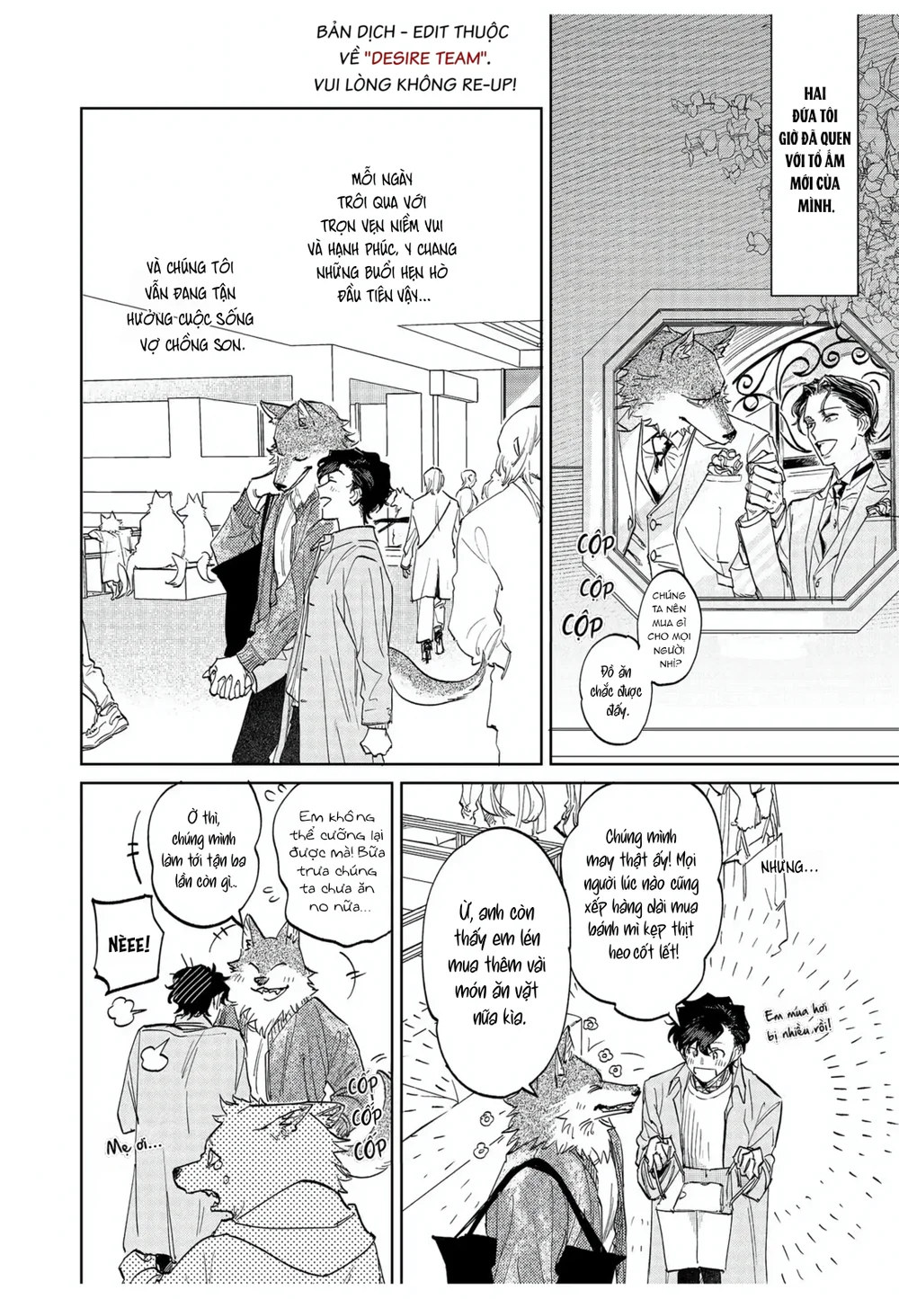 [END] Tình Yêu Mãnh Liệt Của Ngài Sói Chapter 8 Trang 6