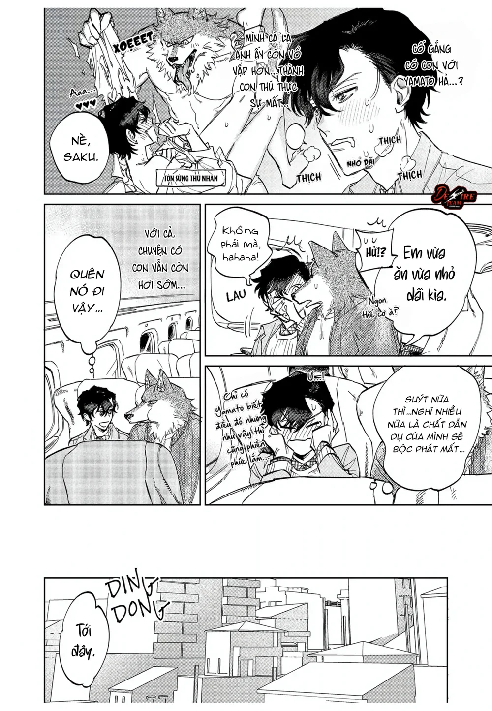 [END] Tình Yêu Mãnh Liệt Của Ngài Sói Chapter 8 Trang 10