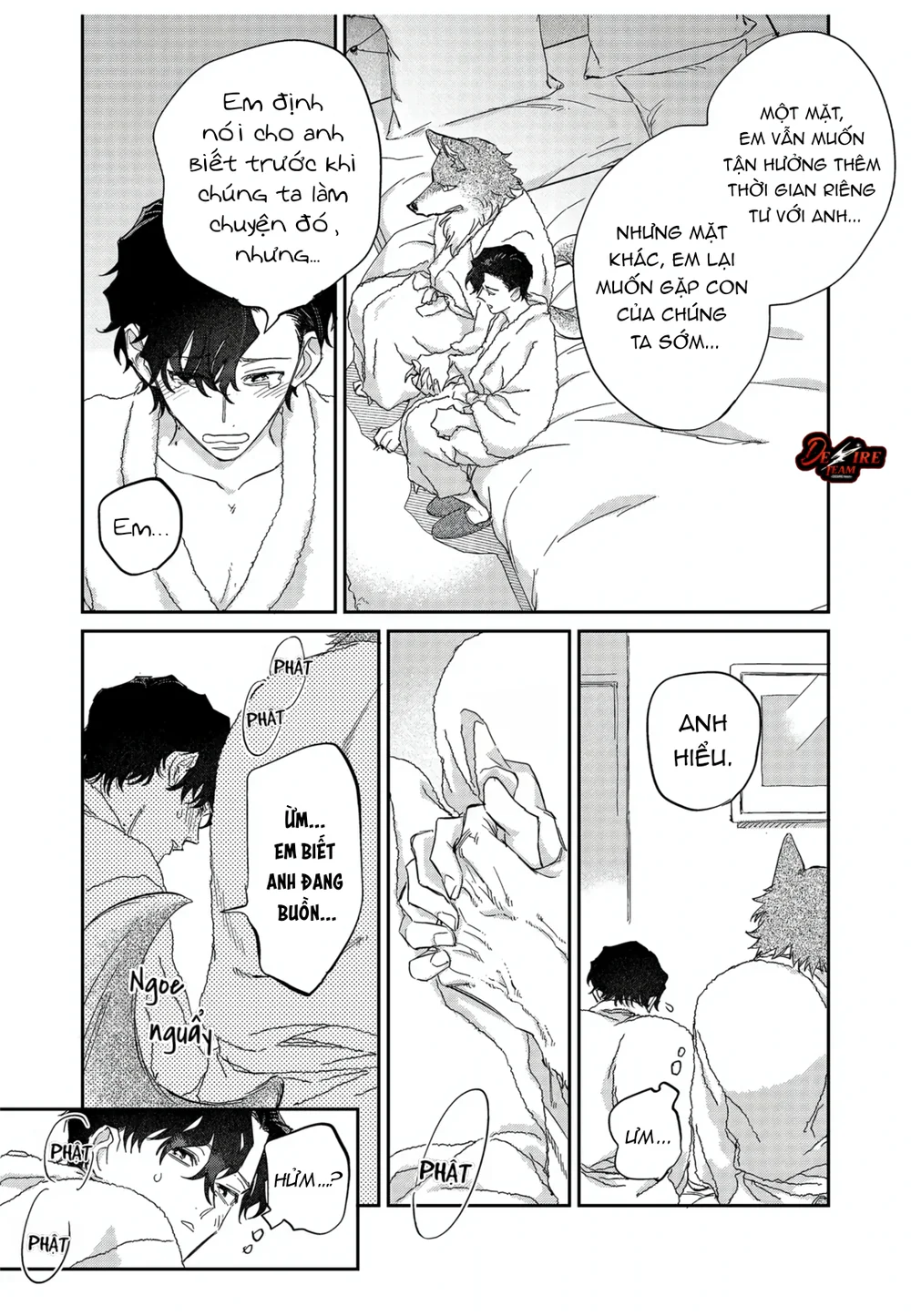 [END] Tình Yêu Mãnh Liệt Của Ngài Sói Chapter 9 Trang 7