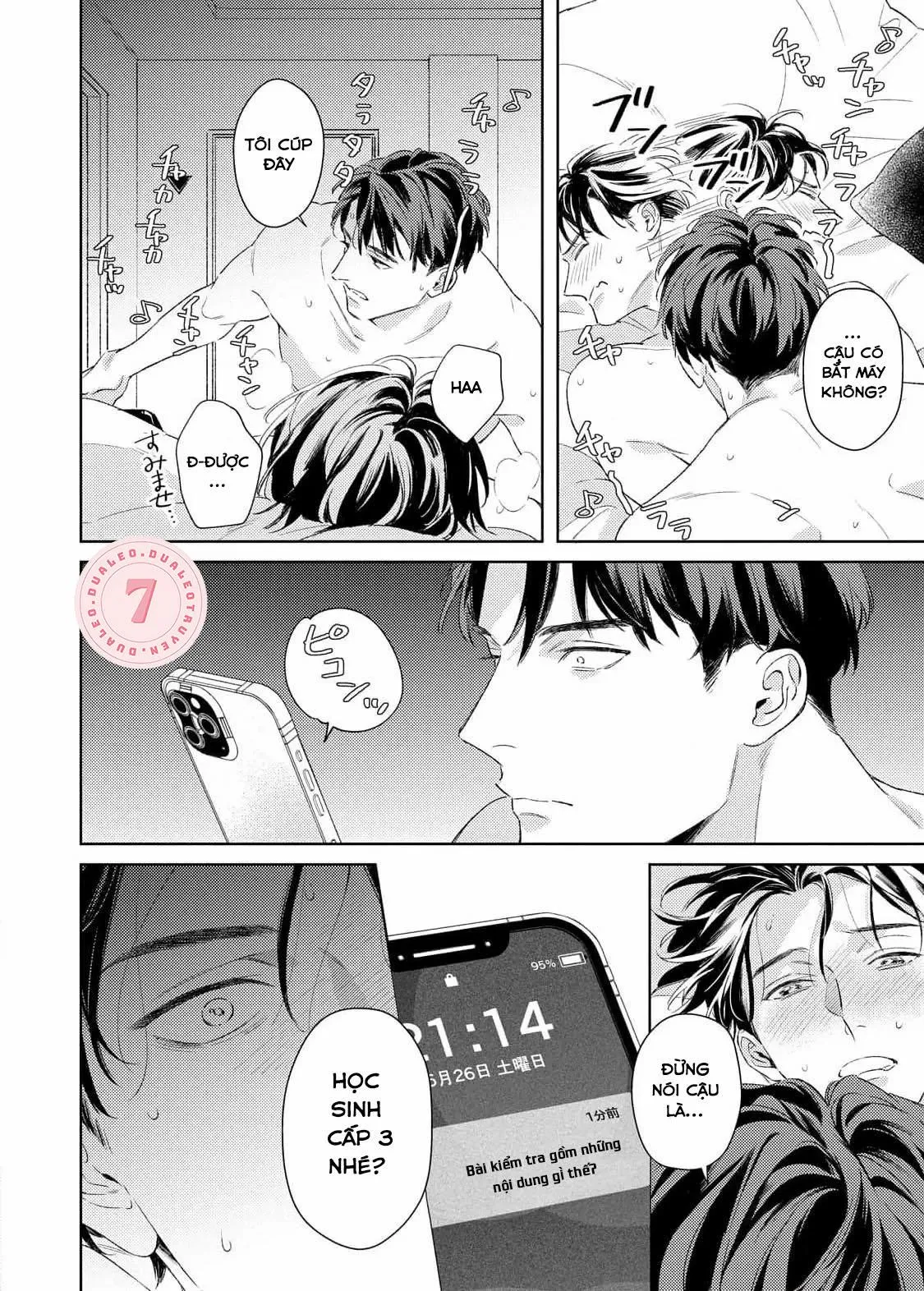 [Hoàn] Tình Yêu Sau Cánh Gà Chapter 1 Trang 21