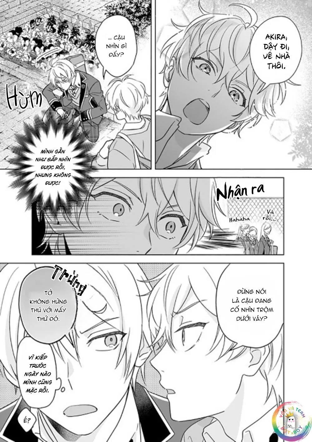 Tôi Nhận Ra Mình Là Em Trai Của Nhân Vật Chính Game BL Chapter 4 Trang 12