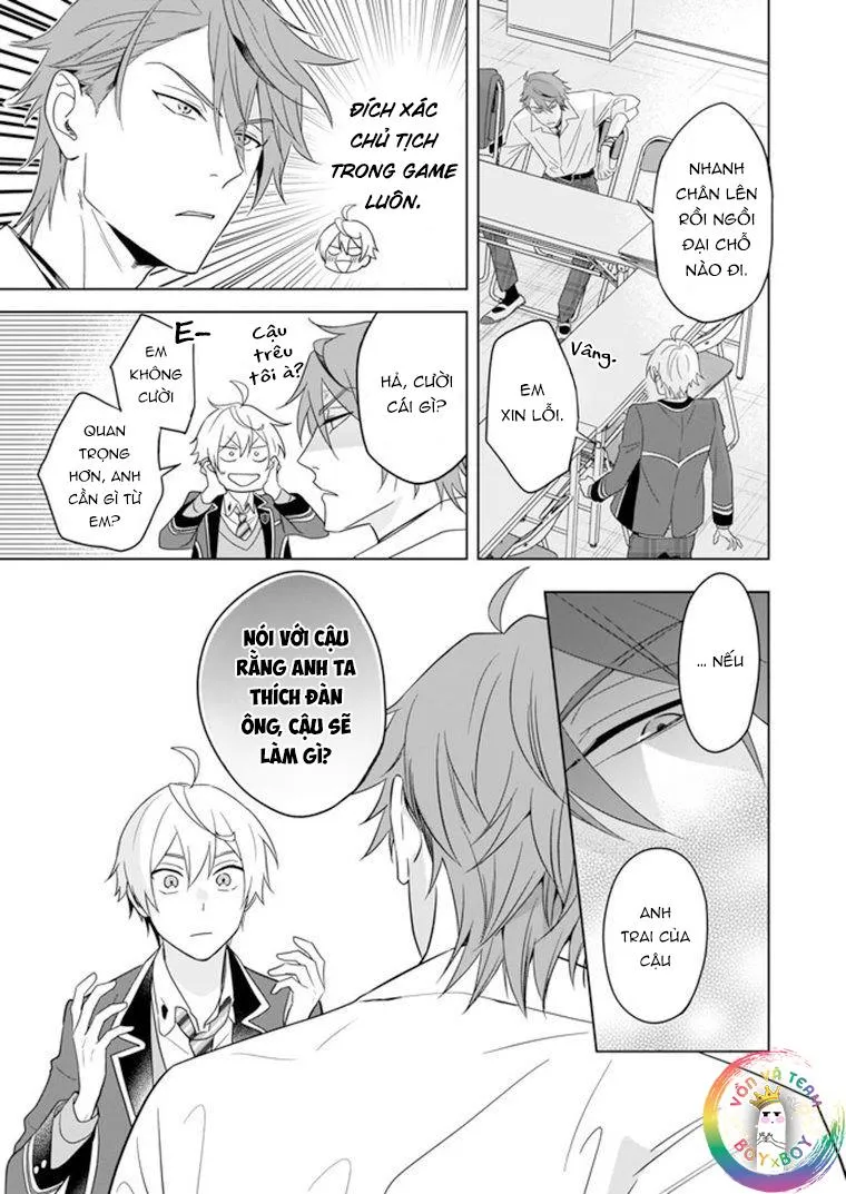 Tôi Nhận Ra Mình Là Em Trai Của Nhân Vật Chính Game BL Chapter 7 Trang 10
