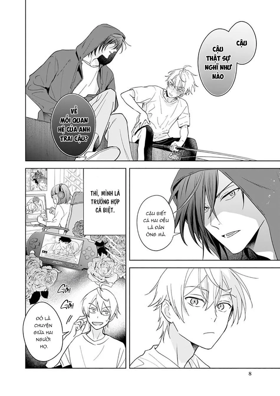 Tôi Nhận Ra Mình Là Em Trai Của Nhân Vật Chính Game BL Chapter 9 Trang 9