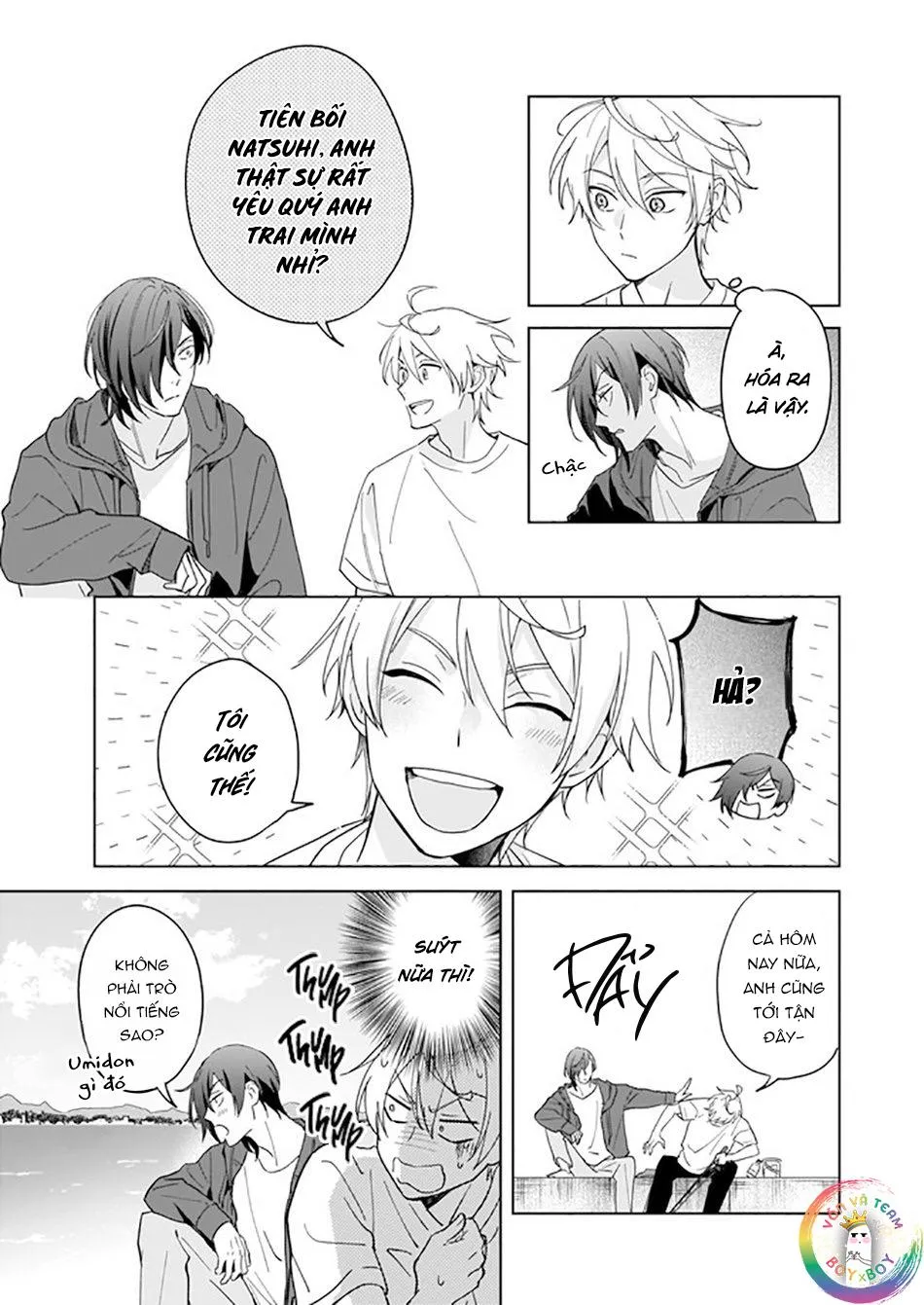 Tôi Nhận Ra Mình Là Em Trai Của Nhân Vật Chính Game BL Chapter 9 Trang 12