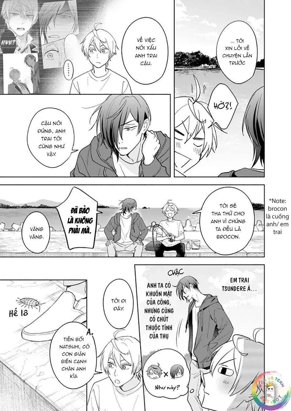 Tôi Nhận Ra Mình Là Em Trai Của Nhân Vật Chính Game BL Chapter 9 Trang 14