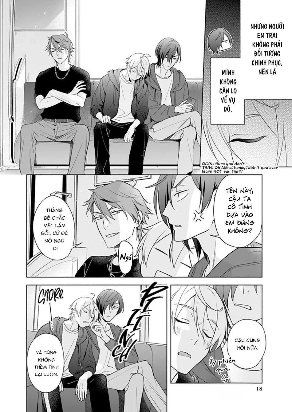 Tôi Nhận Ra Mình Là Em Trai Của Nhân Vật Chính Game BL Chapter 9 Trang 19