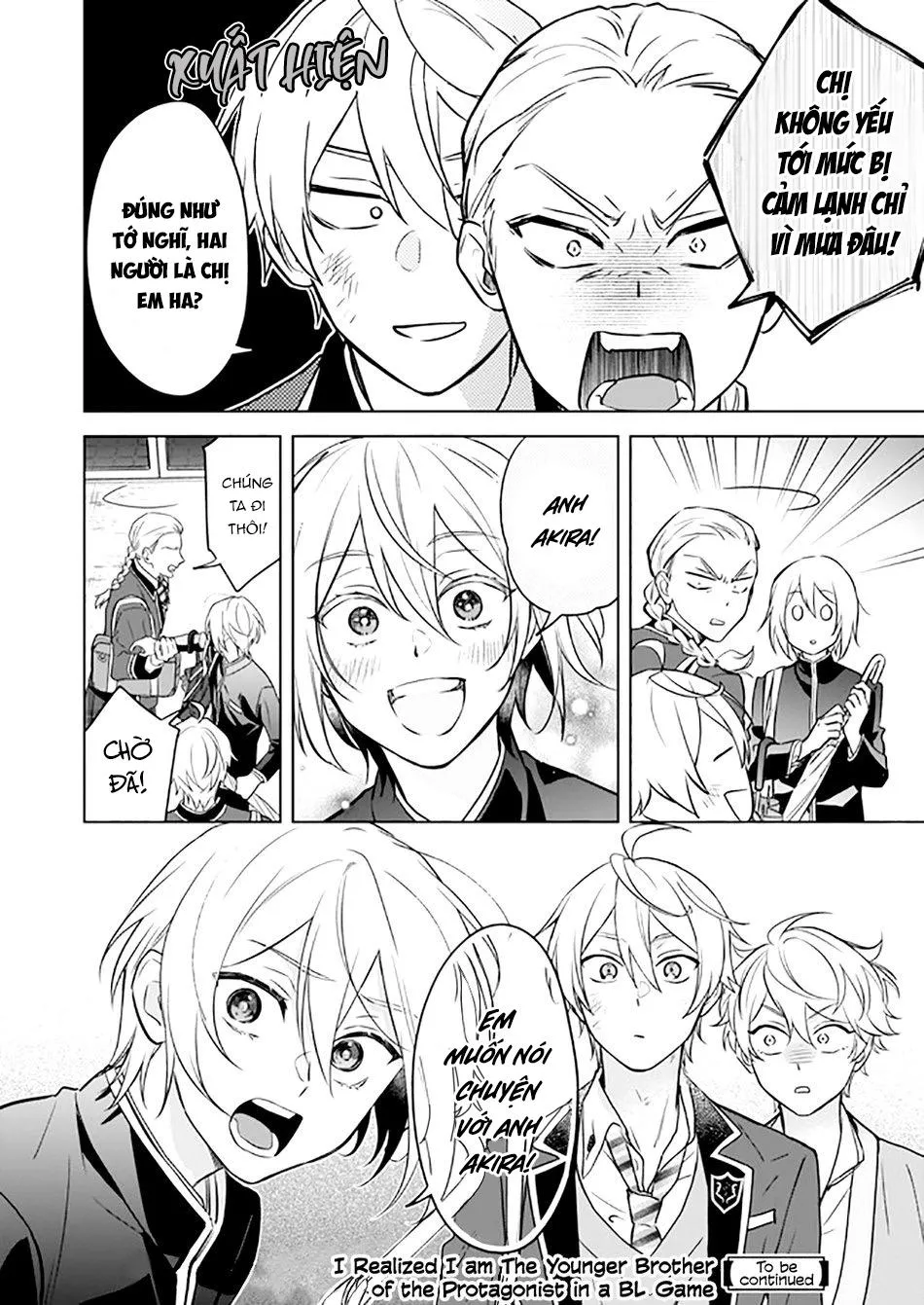 Tôi Nhận Ra Mình Là Em Trai Của Nhân Vật Chính Game BL Chapter 11 Trang 21