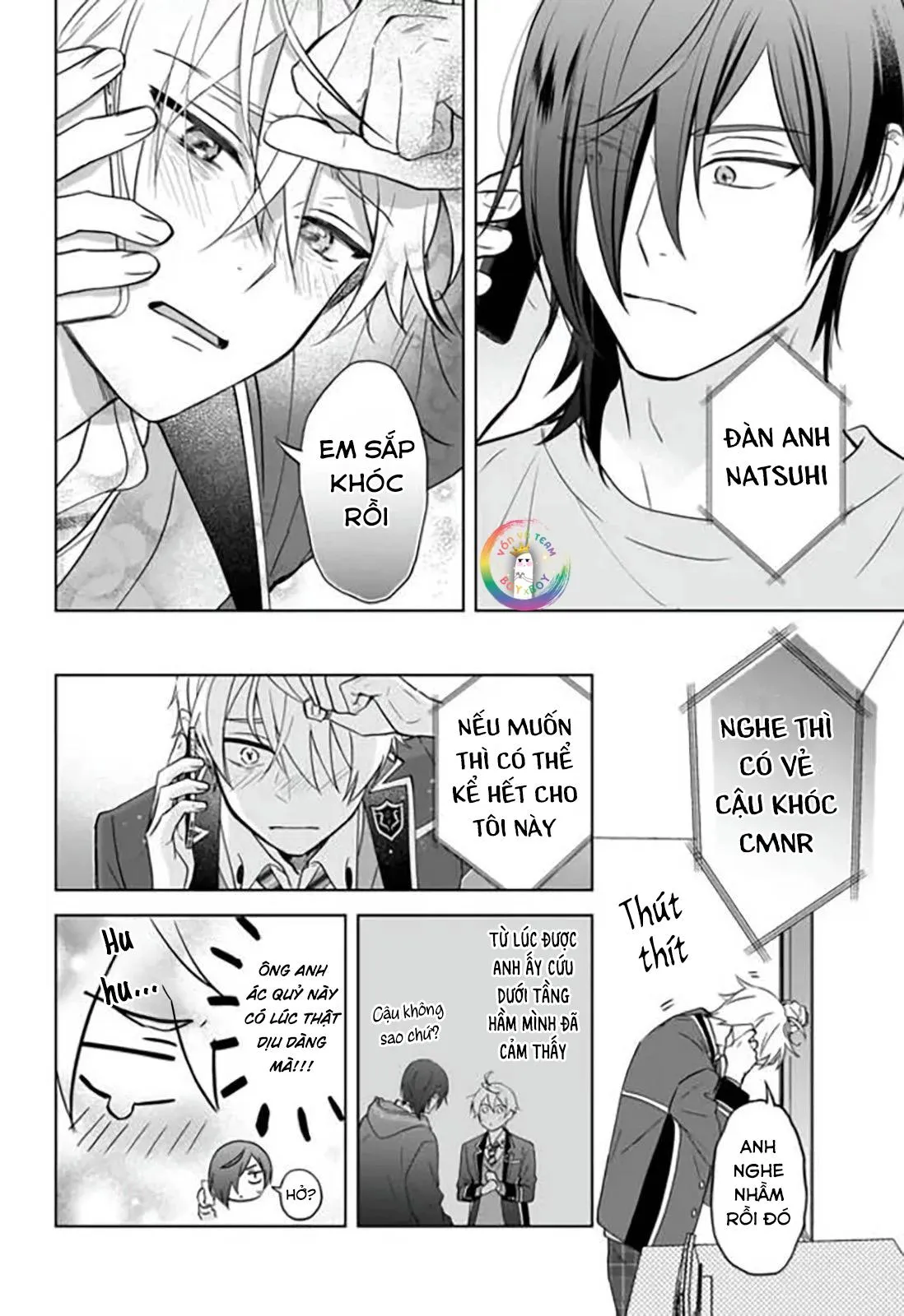 Tôi Nhận Ra Mình Là Em Trai Của Nhân Vật Chính Game BL Chapter 14 Trang 5