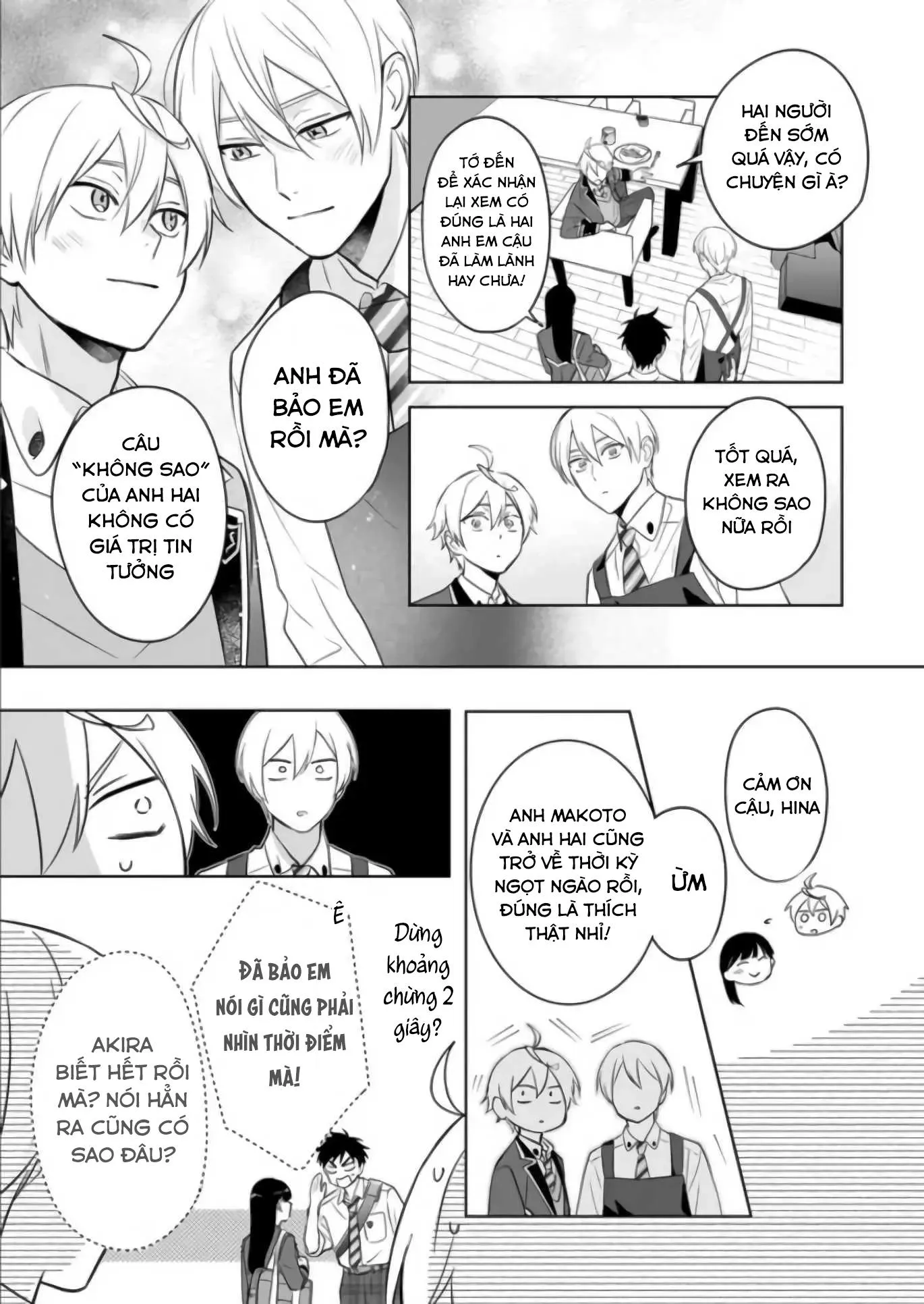 Tôi Nhận Ra Mình Là Em Trai Của Nhân Vật Chính Game BL Chapter 15 Trang 16