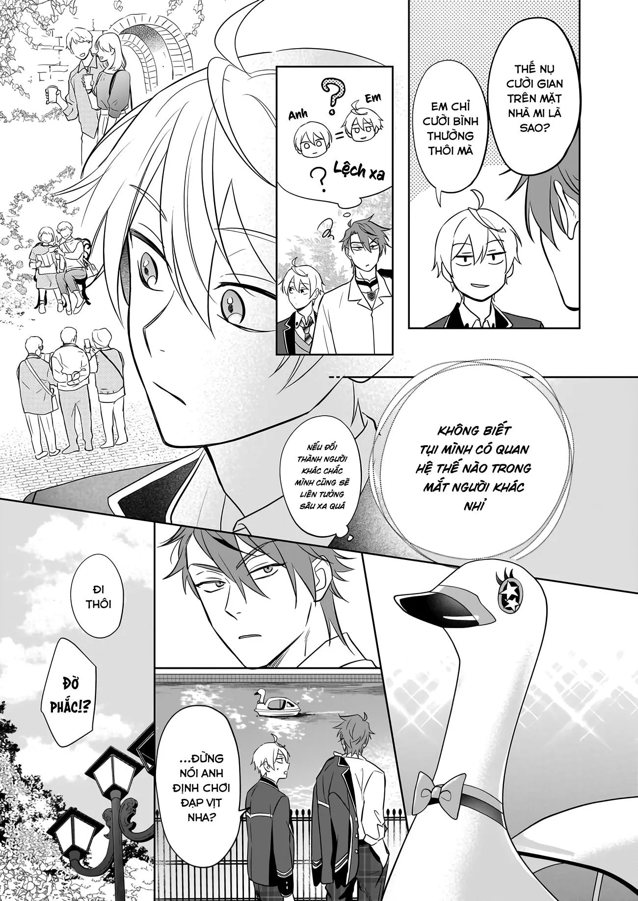 Tôi Nhận Ra Mình Là Em Trai Của Nhân Vật Chính Game BL Chapter 16 Trang 10