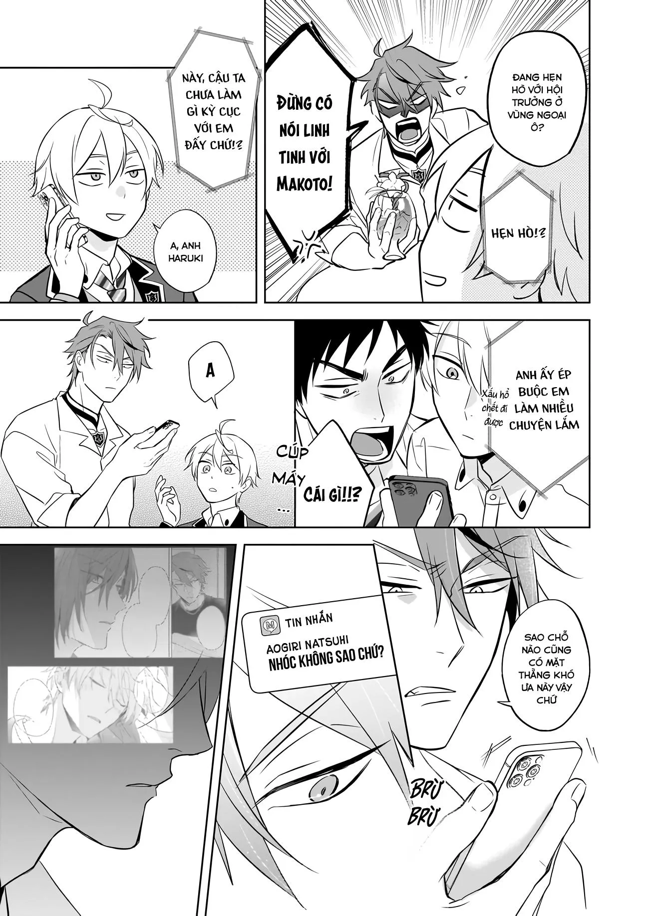 Tôi Nhận Ra Mình Là Em Trai Của Nhân Vật Chính Game BL Chapter 16 Trang 18