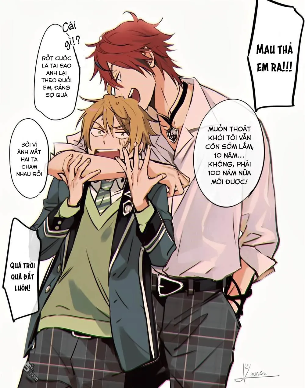 Tôi Nhận Ra Mình Là Em Trai Của Nhân Vật Chính Game BL Chapter 16 Trang 32