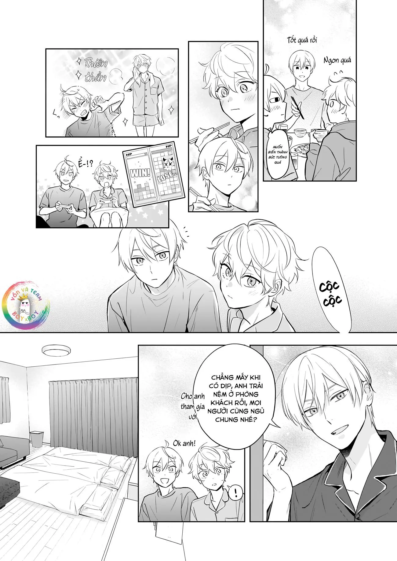 Tôi Nhận Ra Mình Là Em Trai Của Nhân Vật Chính Game BL Chapter 17 Trang 18