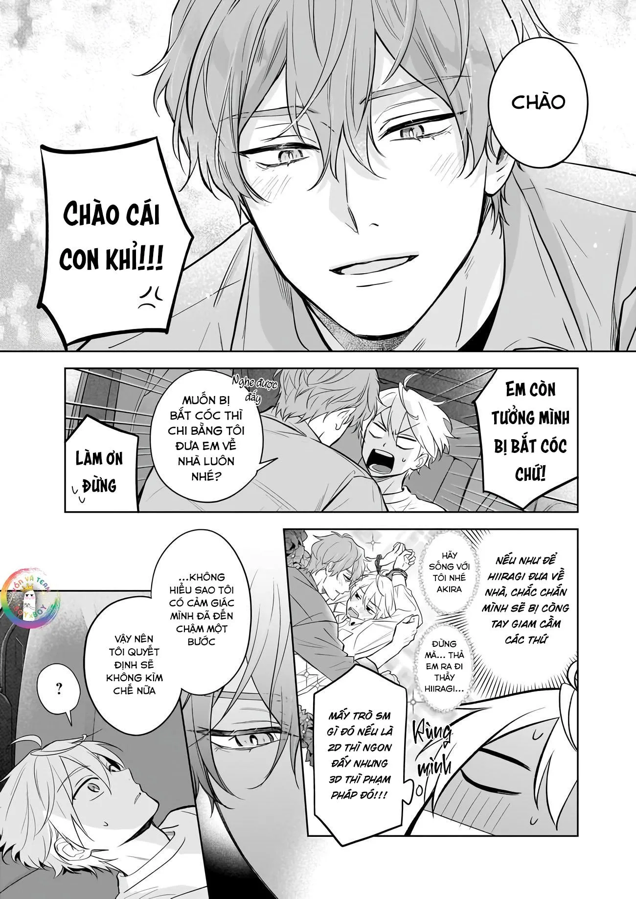 Tôi Nhận Ra Mình Là Em Trai Của Nhân Vật Chính Game BL Chapter 18 Trang 8