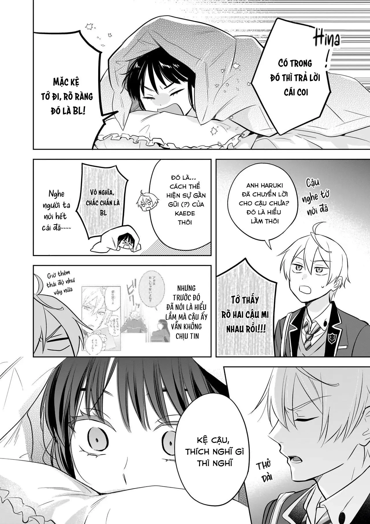 Tôi Nhận Ra Mình Là Em Trai Của Nhân Vật Chính Game BL Chapter 19 Trang 11