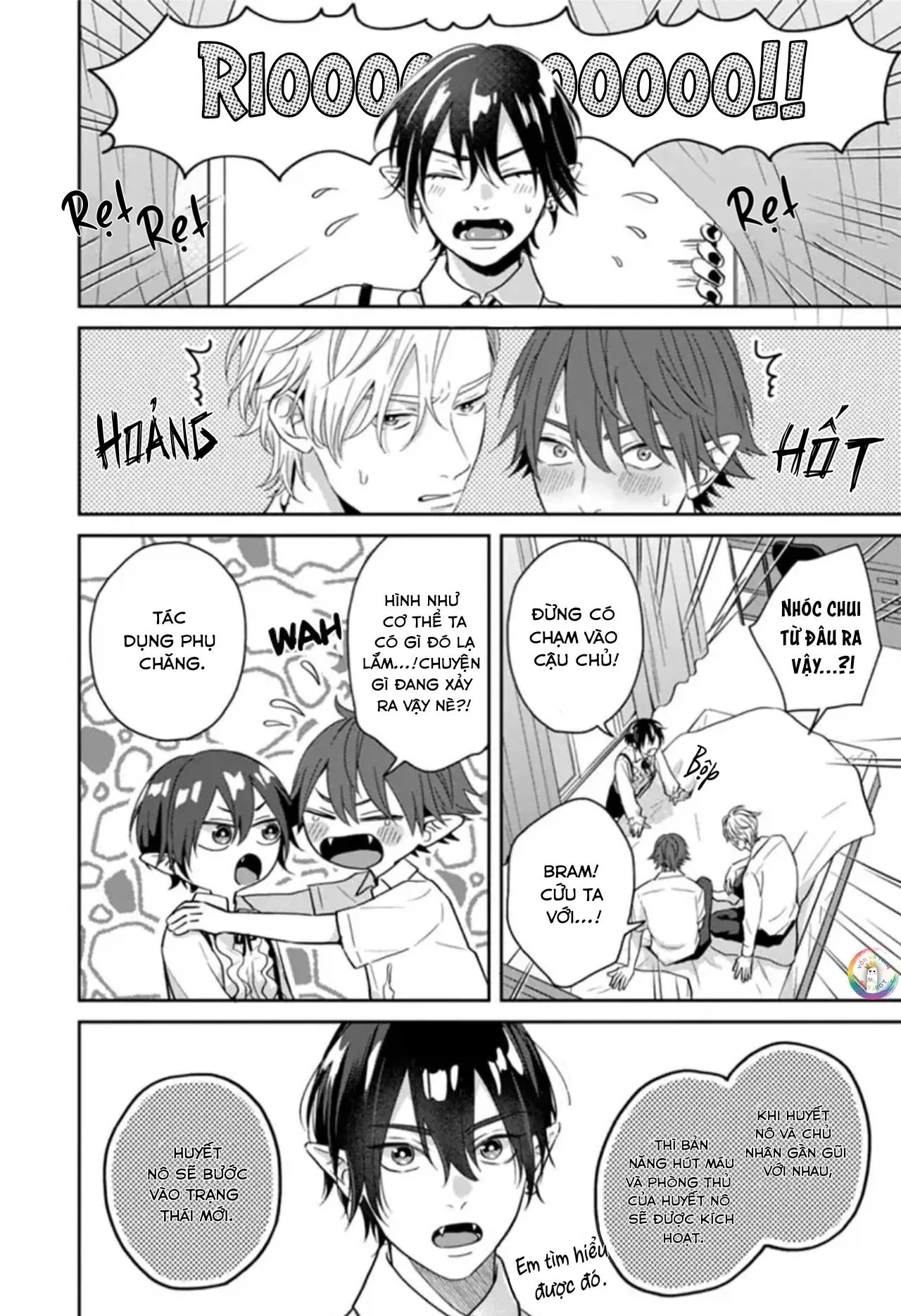 (END) Trở Thành Huyết Nô Của Bạn Cùng Lớp Chapter 3 Trang 9