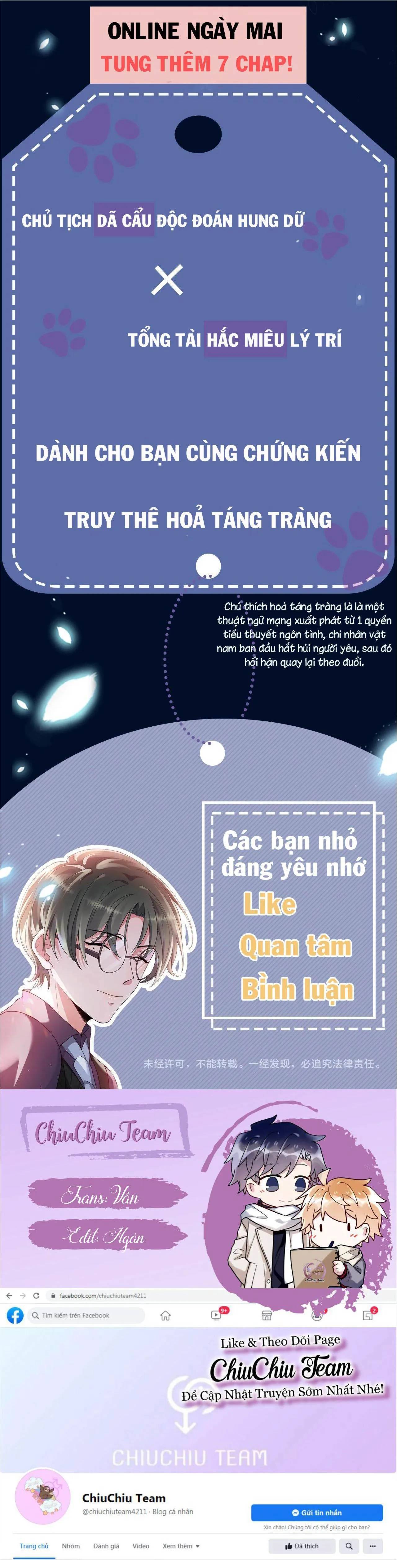 Từ Giờ Bắt Đầu Ngược Tra Nam (END) Chapter 0 Trang 8
