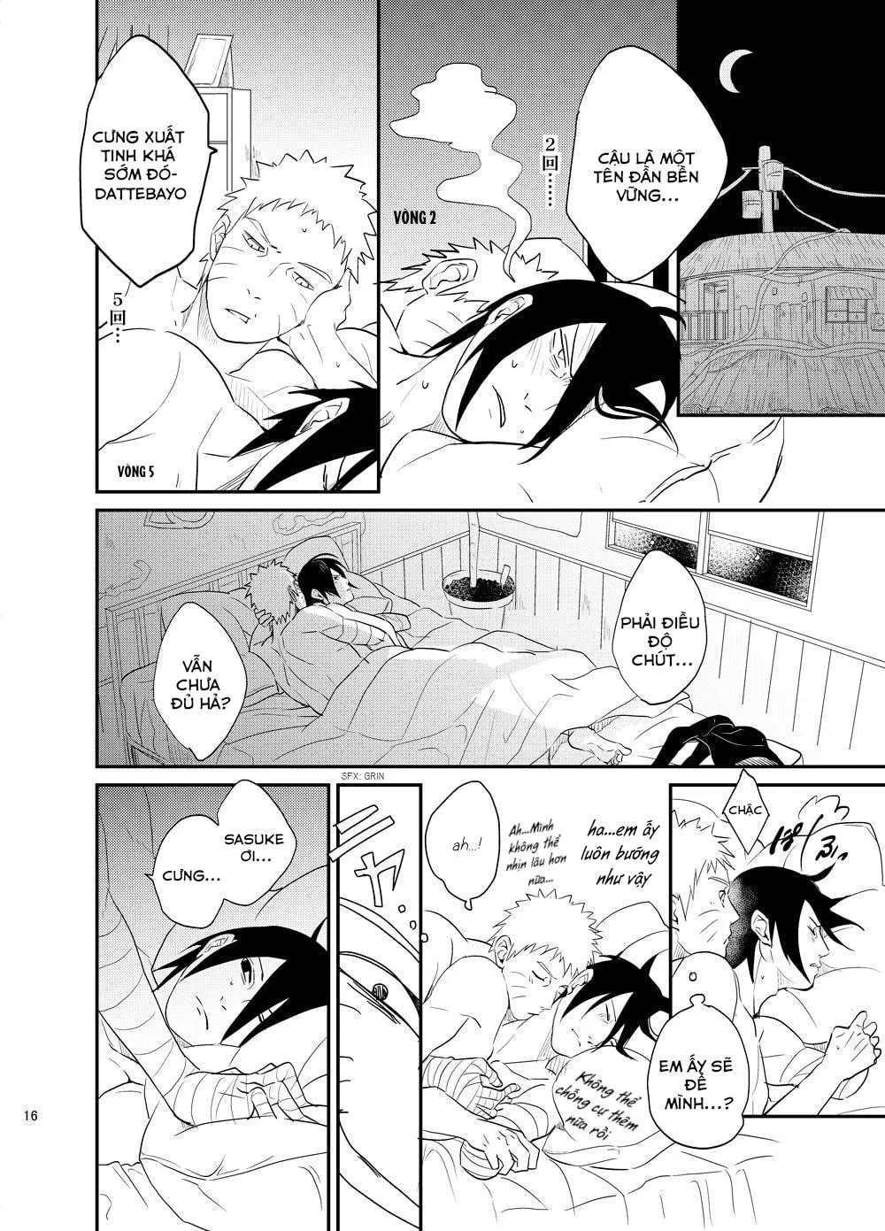 Tuyến tập Naruto DJ HOÀN Chapter 1 Trang 15