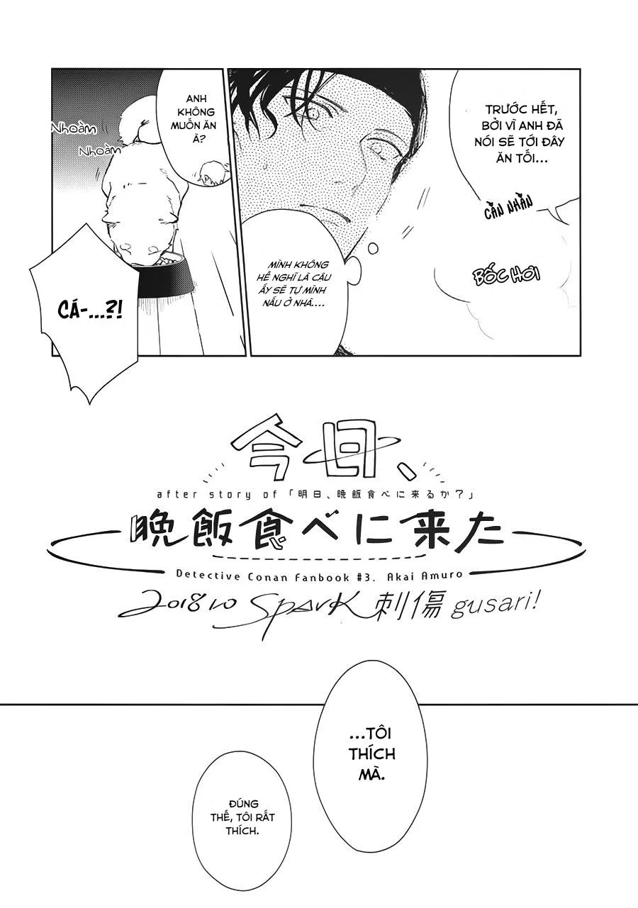 Tuyển tập oneshot Shuuichi Akai x Rei Furuya Chapter 2 Trang 3