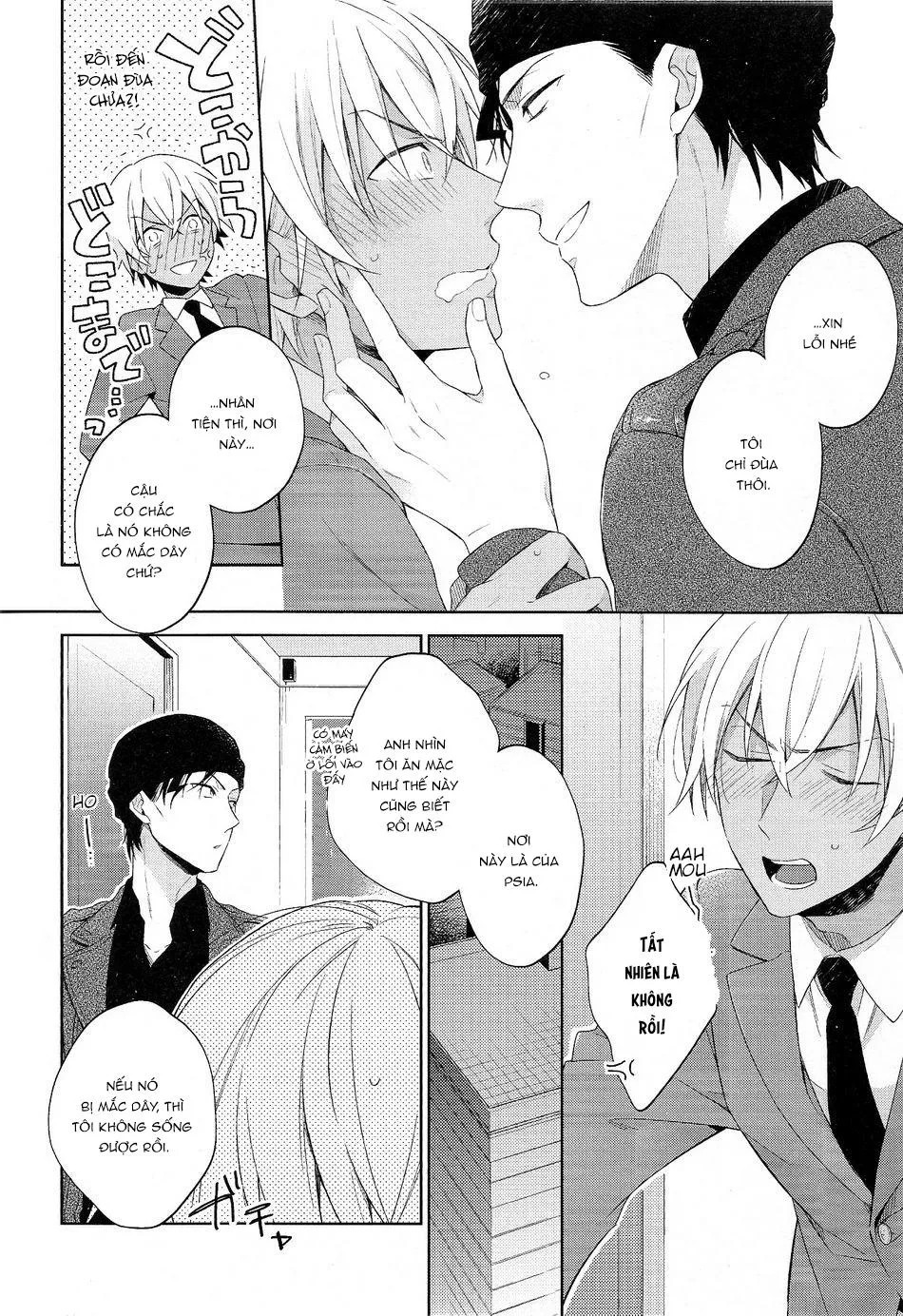 Tuyển tập oneshot Shuuichi Akai x Rei Furuya Chapter 4 Trang 10