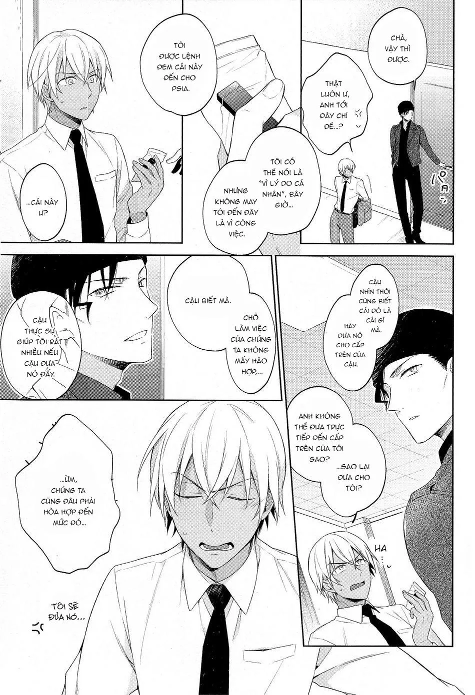 Tuyển tập oneshot Shuuichi Akai x Rei Furuya Chapter 4 Trang 11