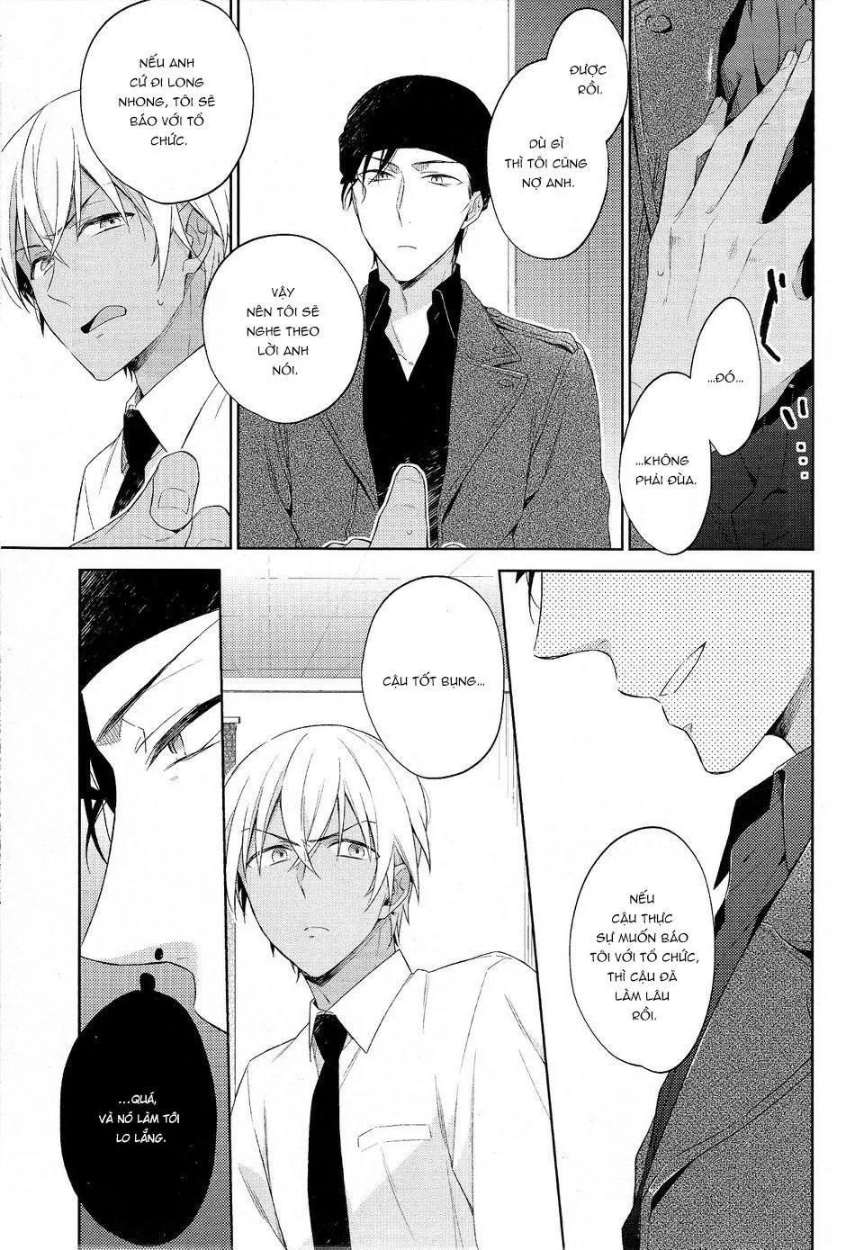 Tuyển tập oneshot Shuuichi Akai x Rei Furuya Chapter 4 Trang 13