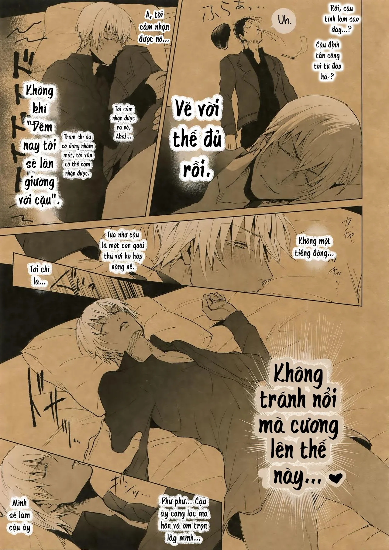 Tuyển tập oneshot Shuuichi Akai x Rei Furuya Chapter 8 Trang 9