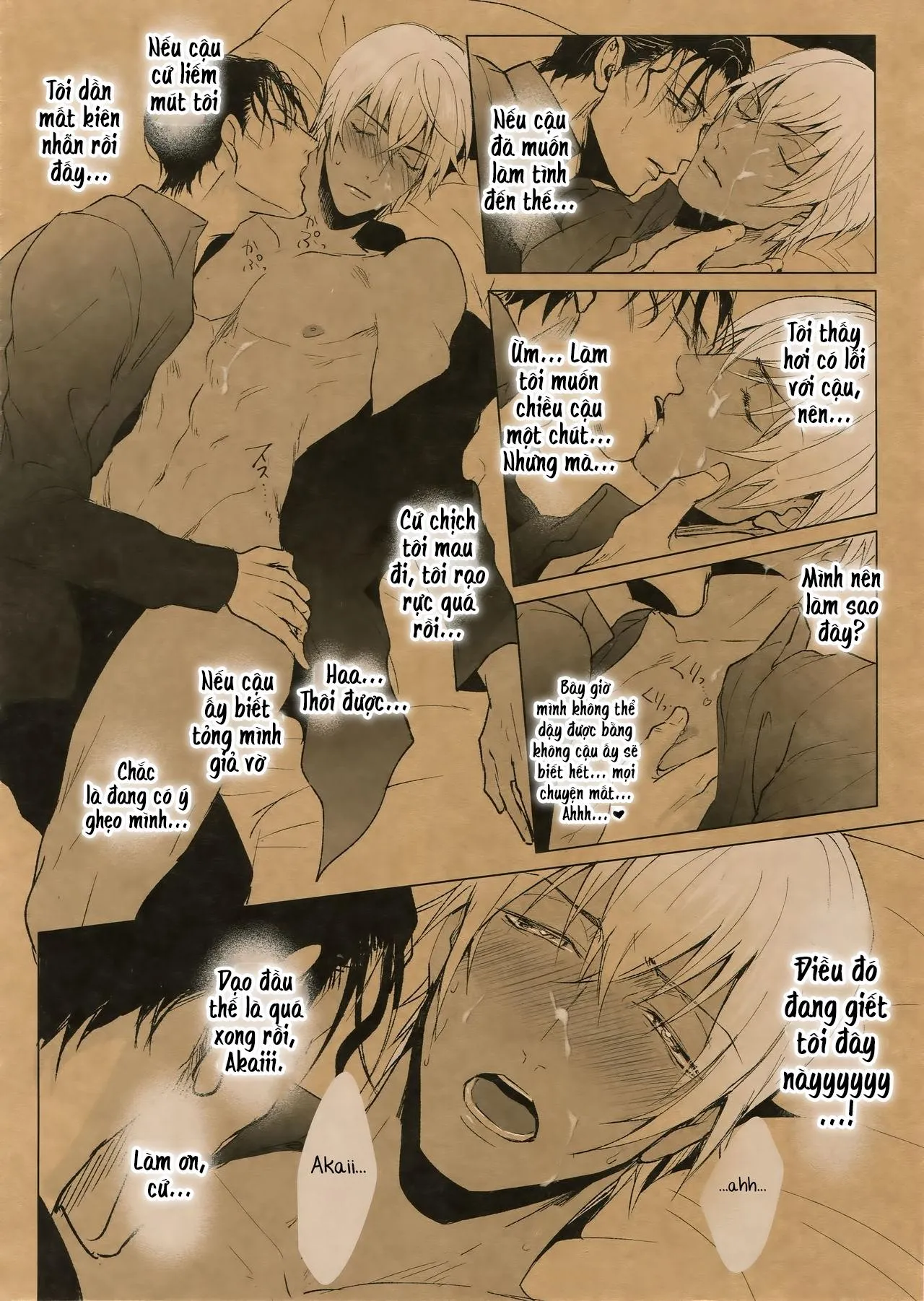 Tuyển tập oneshot Shuuichi Akai x Rei Furuya Chapter 8 Trang 12