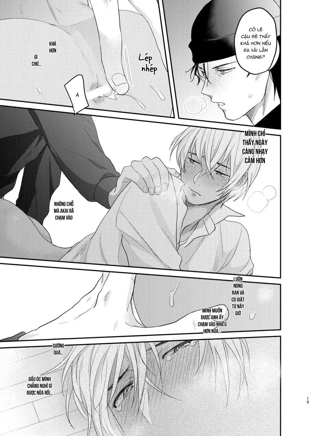 Tuyển tập oneshot Shuuichi Akai x Rei Furuya Chapter 1 Trang 14