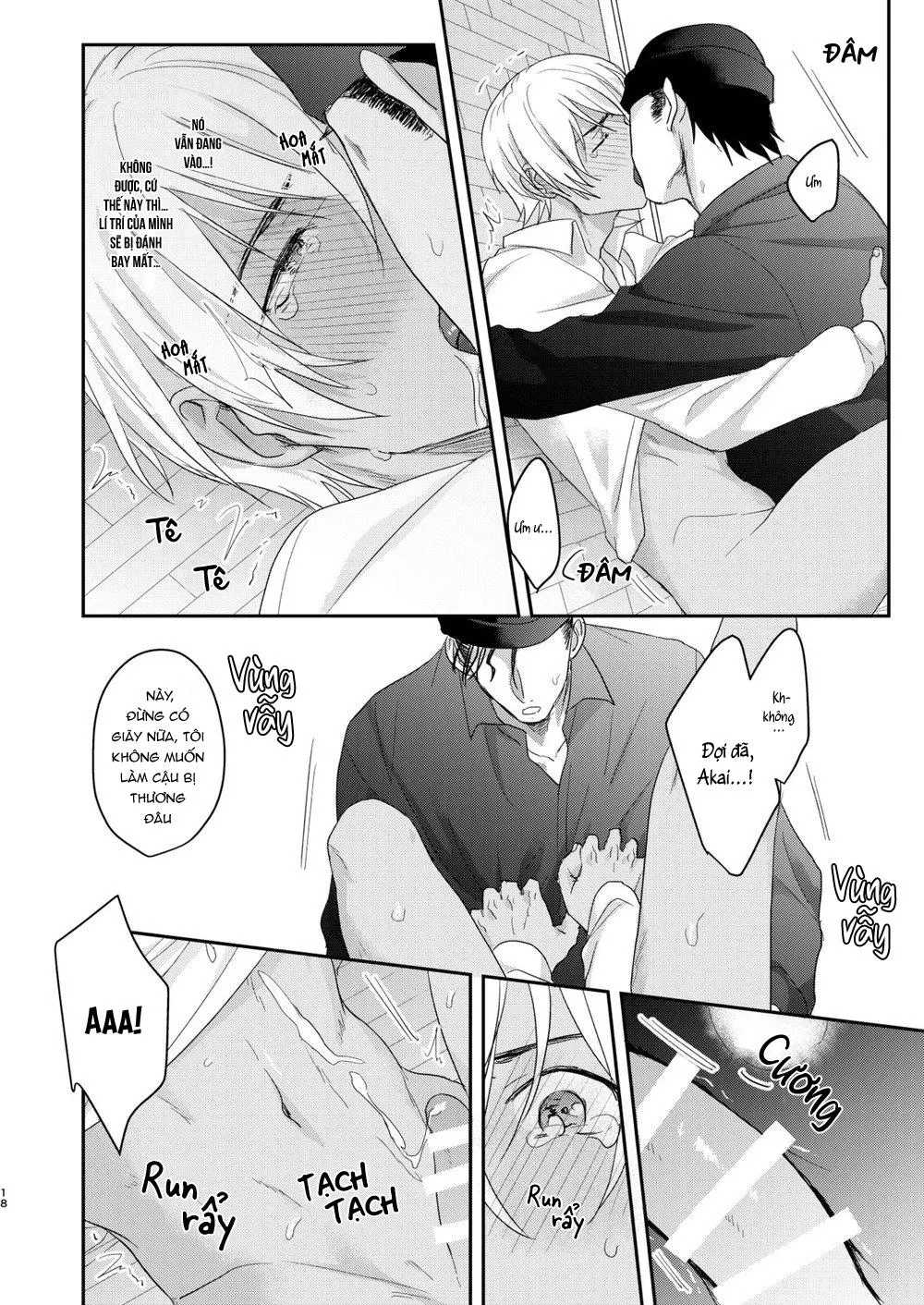 Tuyển tập oneshot Shuuichi Akai x Rei Furuya Chapter 1 Trang 17