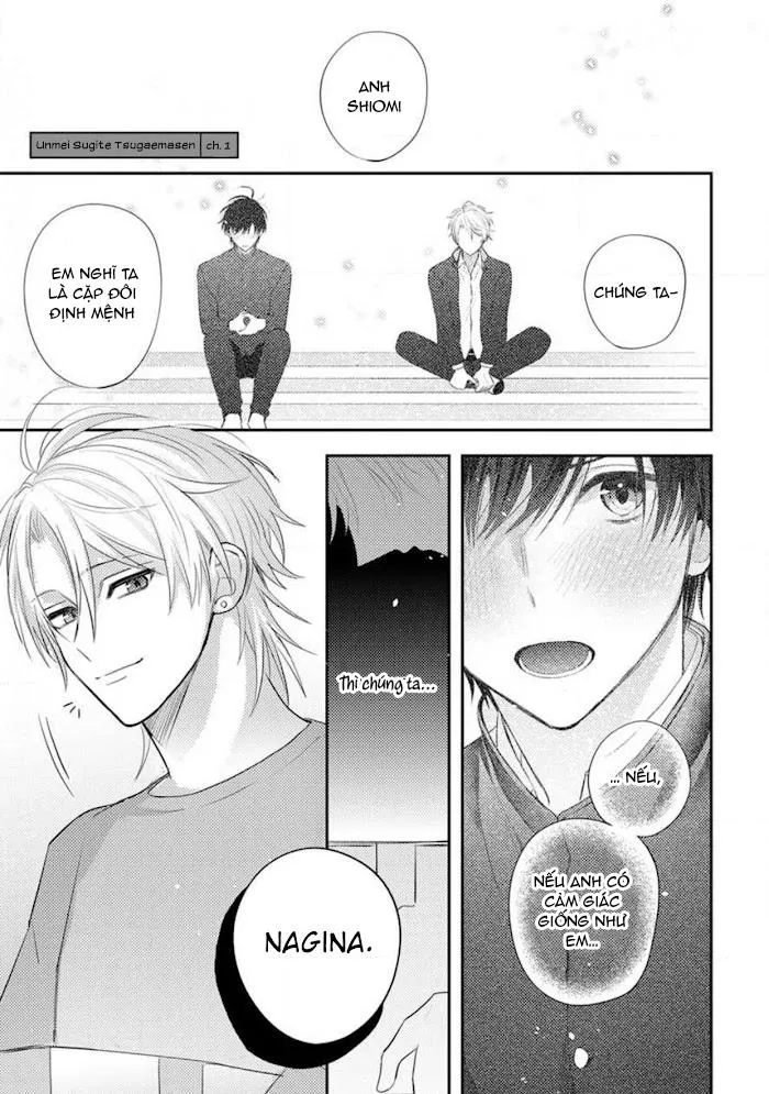 Không thể chông chờ vào định mệnh Chapter 1 Trang 9