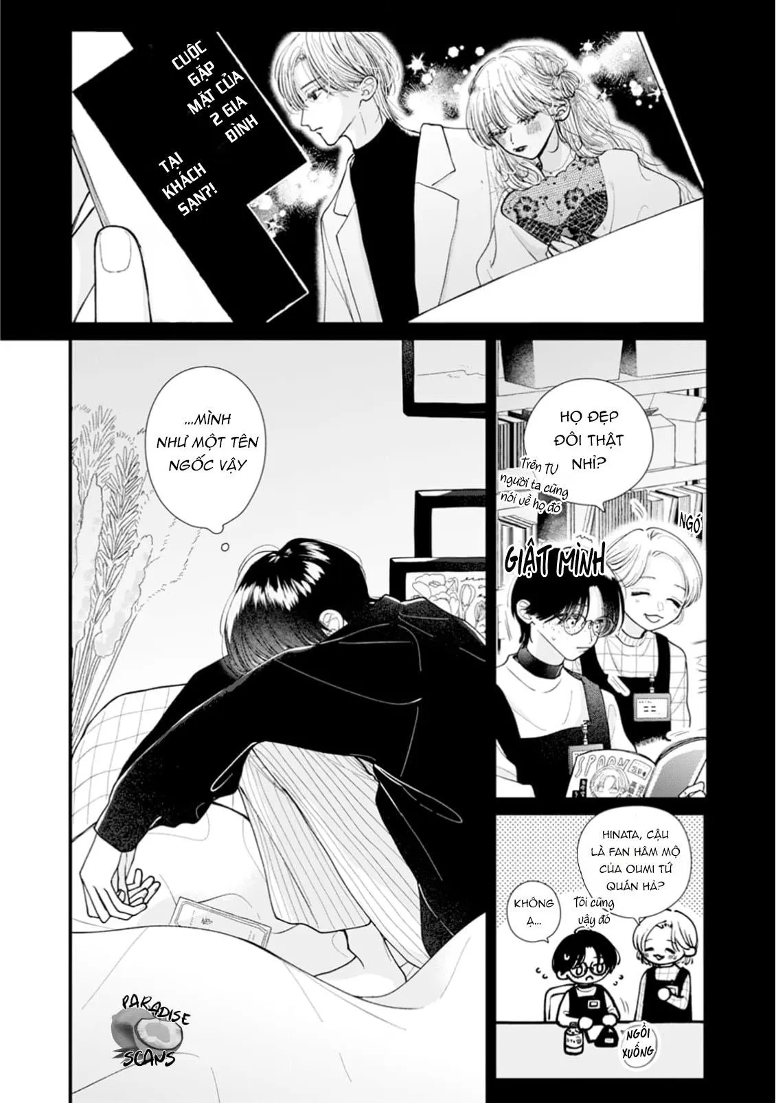 Veil Blue and Gardenia Bouquet Chapter 2 Trang 13