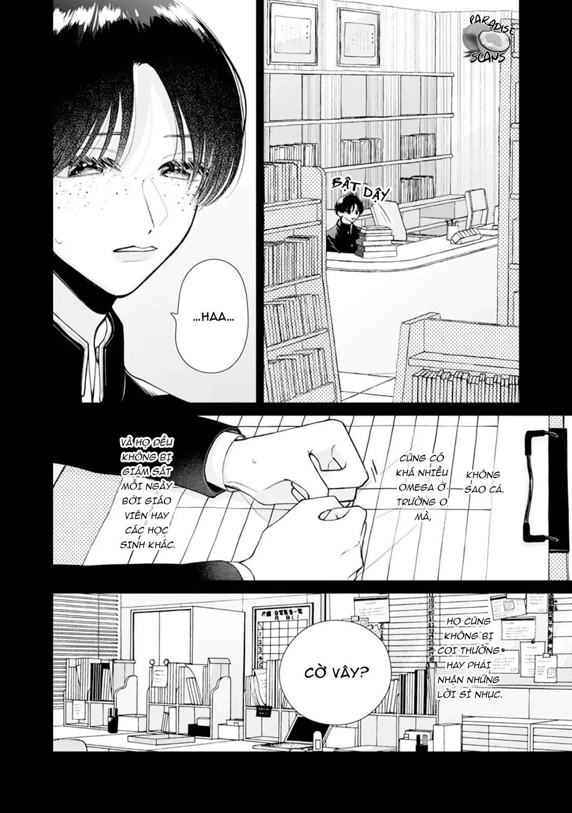 Veil Blue and Gardenia Bouquet Chapter 3 Trang 9