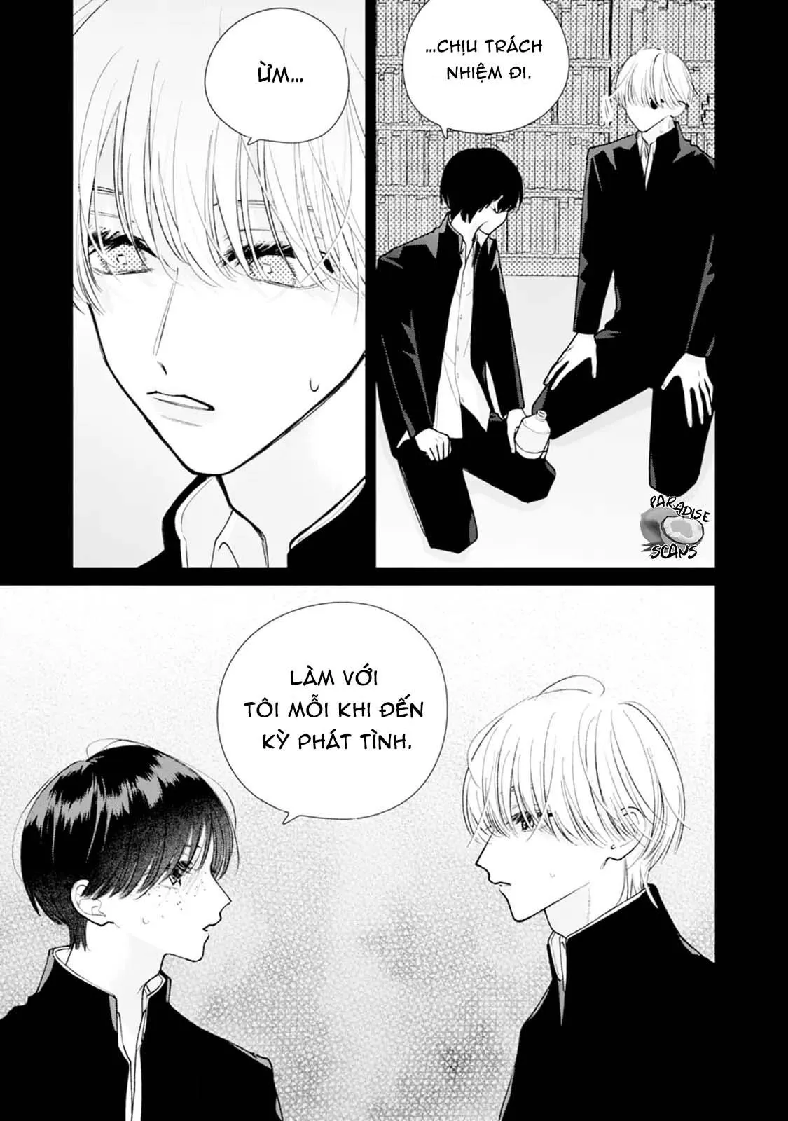 Veil Blue and Gardenia Bouquet Chapter 3 Trang 28