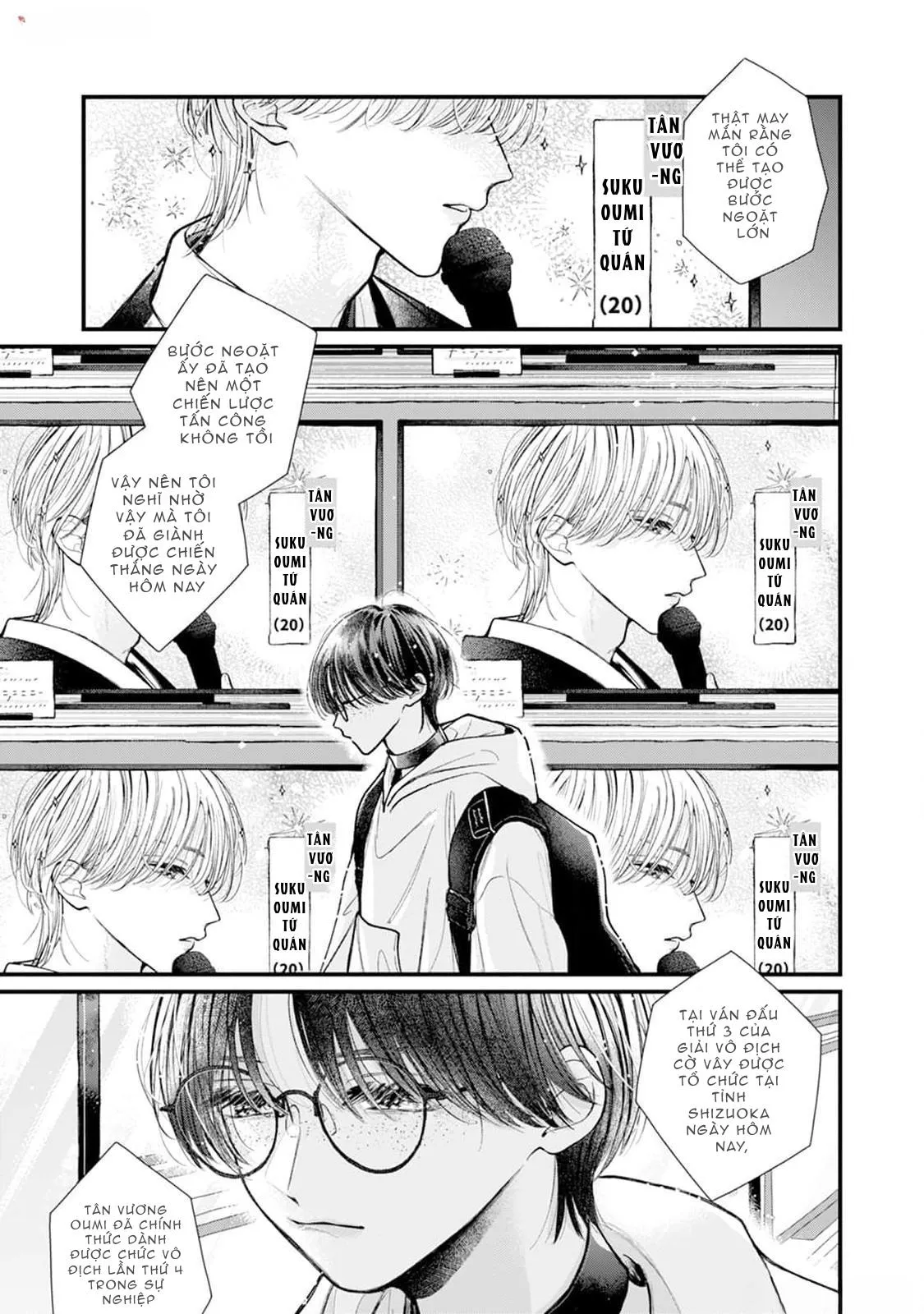 Veil Blue and Gardenia Bouquet Chapter 1 Trang 4