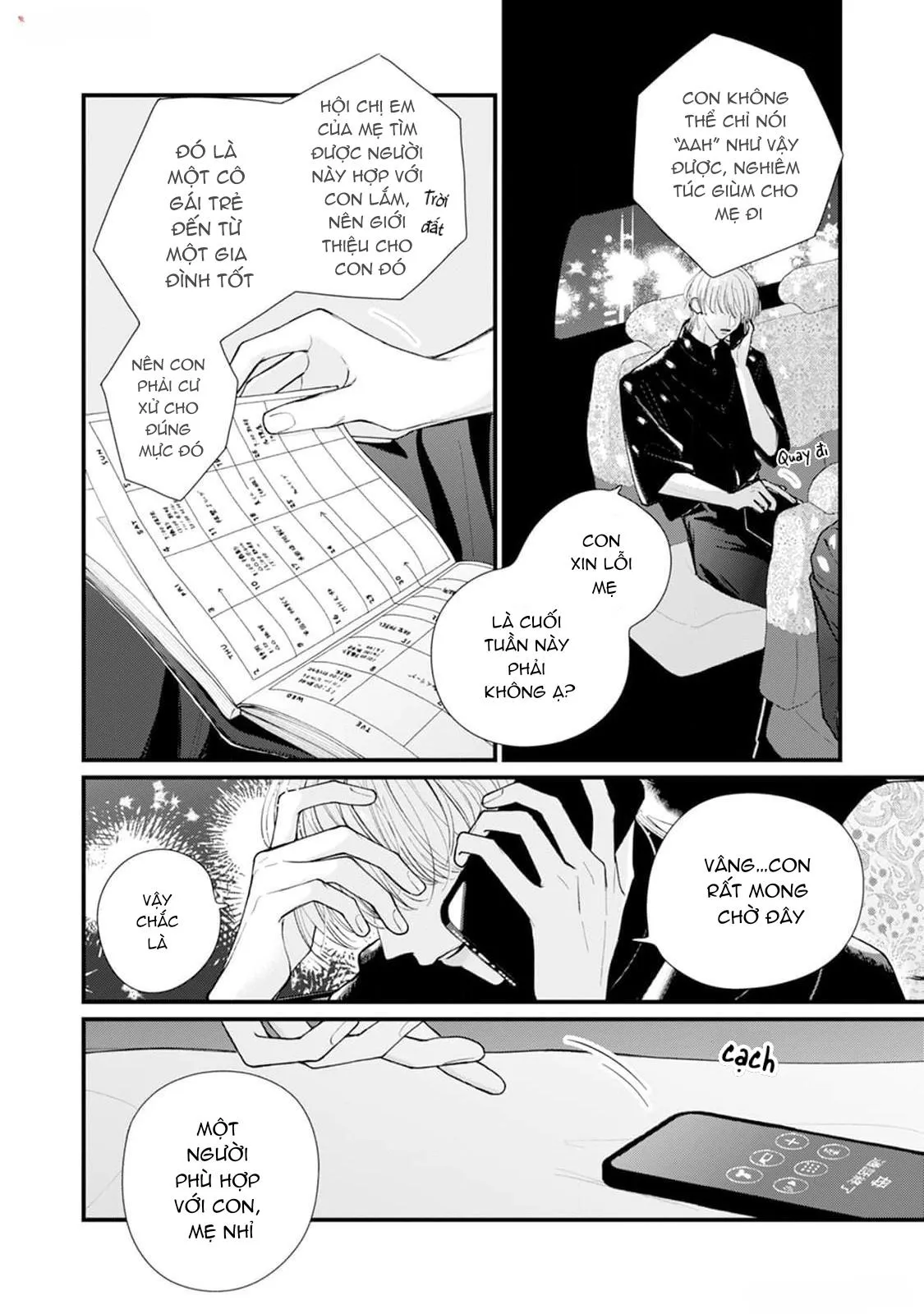 Veil Blue and Gardenia Bouquet Chapter 1 Trang 27