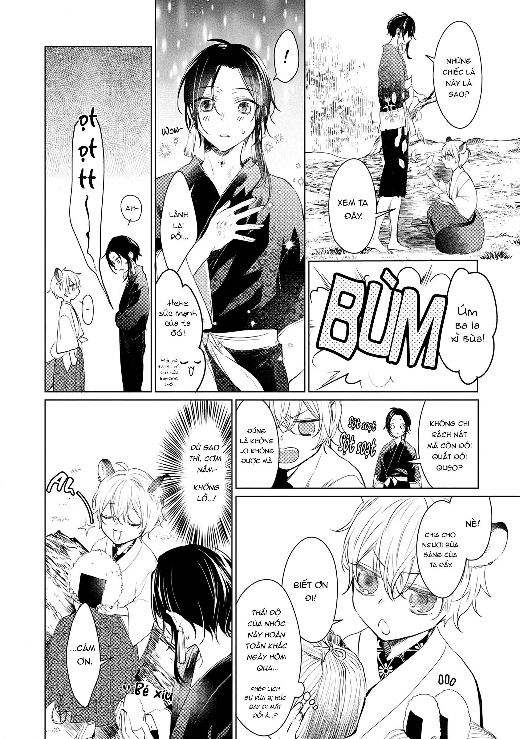 Vị thần diều hâu & tế phẩm đáng thương Chapter 2 Trang 14