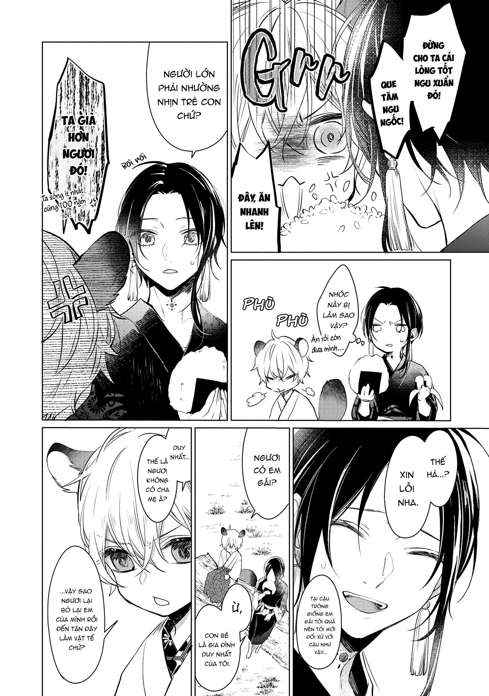 Vị thần diều hâu & tế phẩm đáng thương Chapter 2 Trang 16