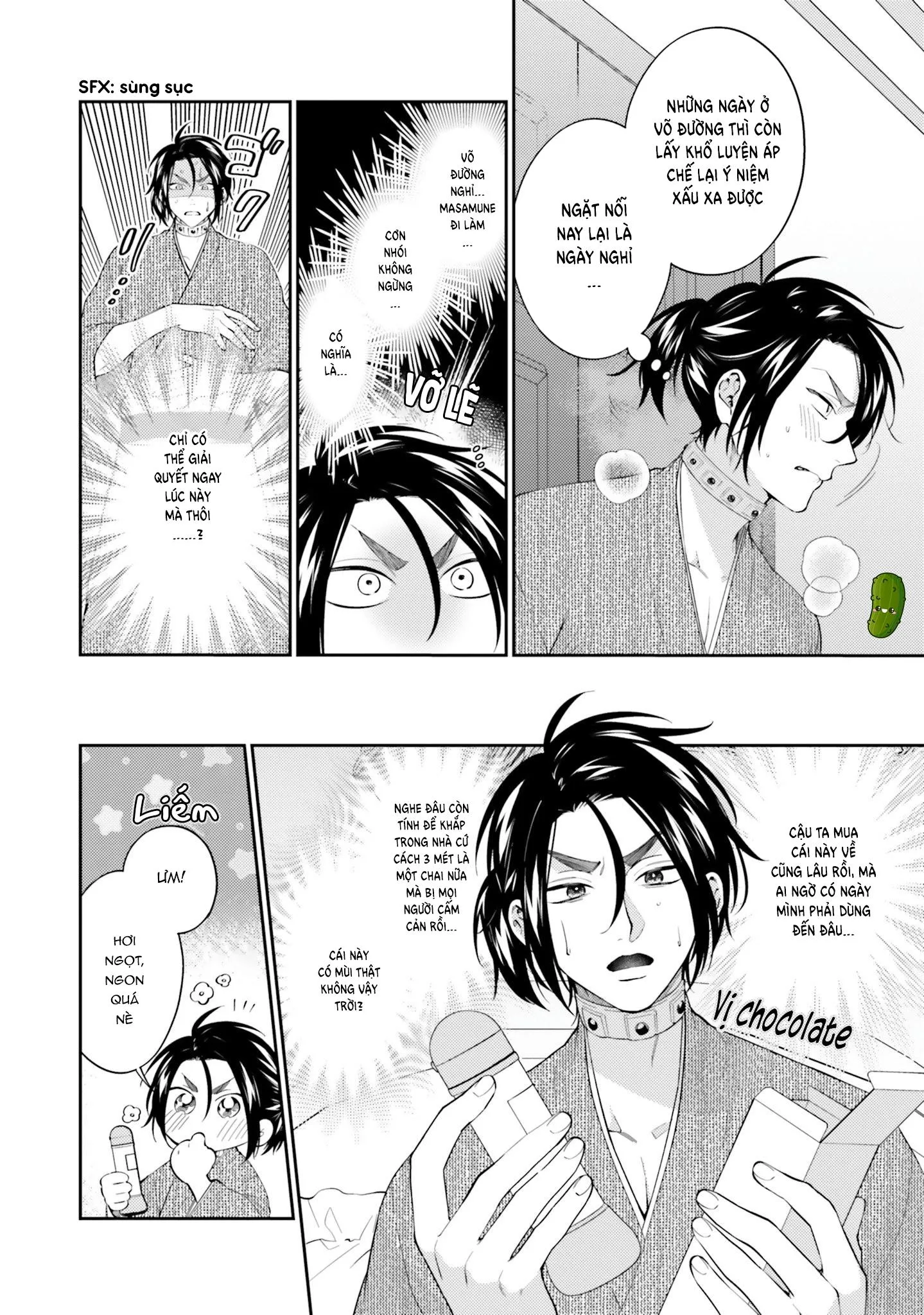 Võ Sĩ Omega gặp Tổng Giám Đốc Xảo Trá Chapter 4 Trang 7